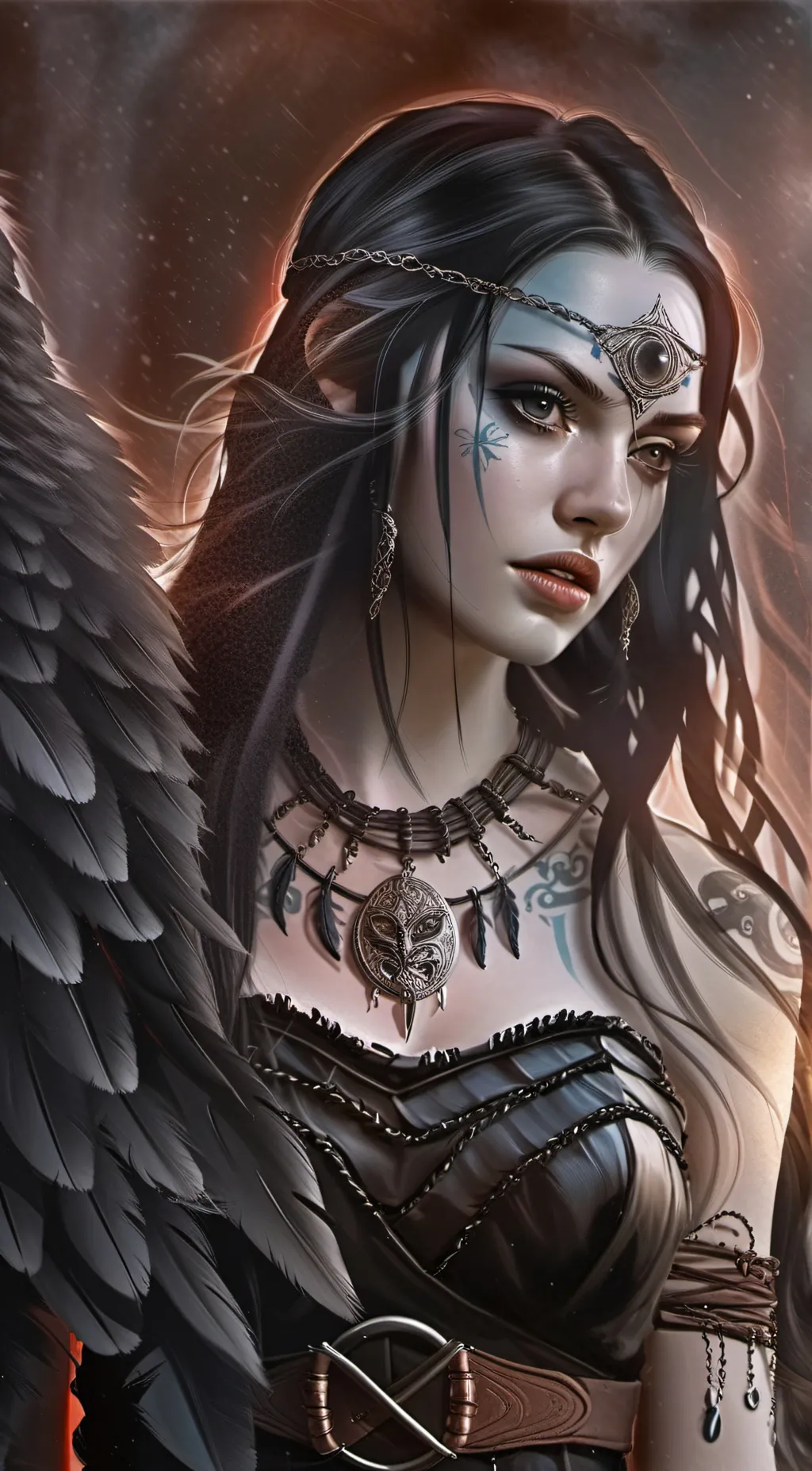 ai character: Freya background