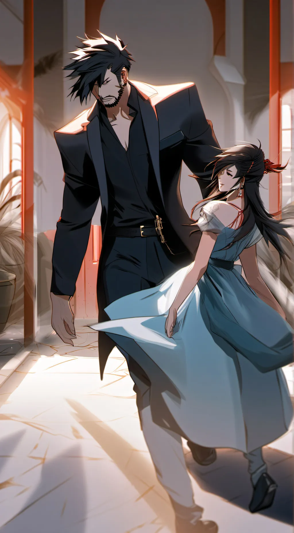 ai character: Dabi background