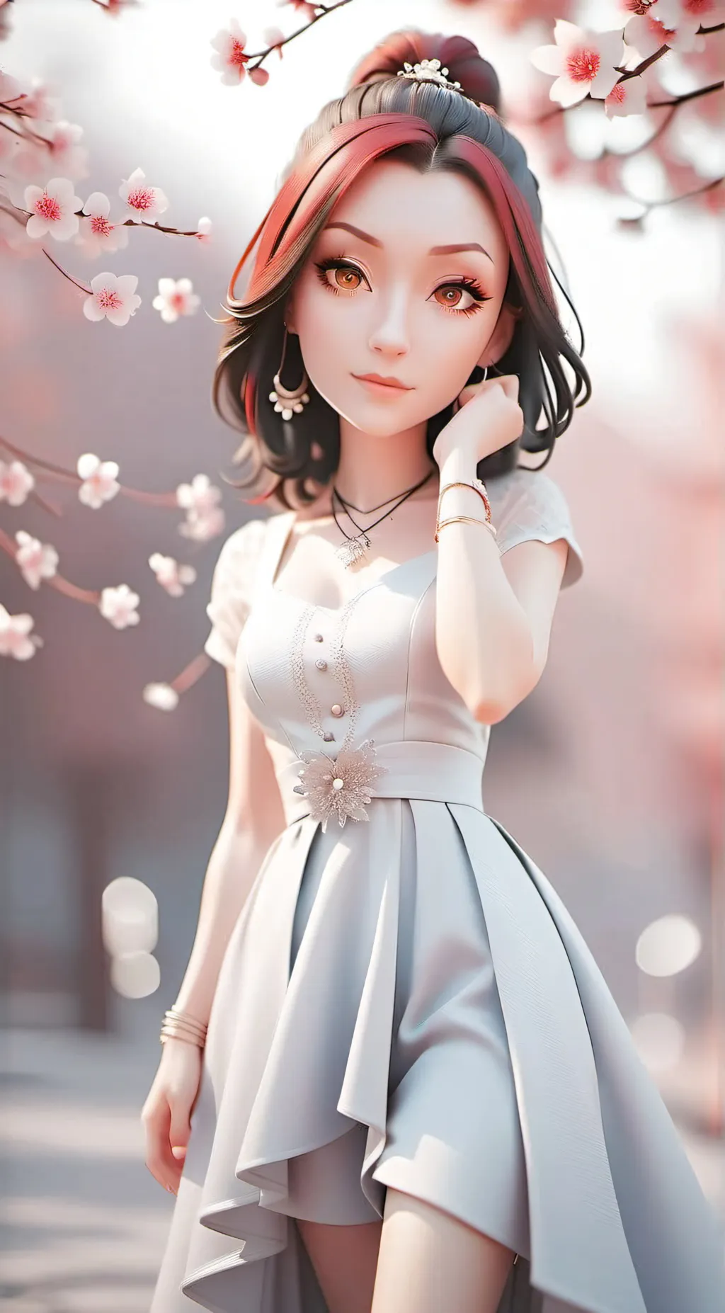 ai character: Aria background