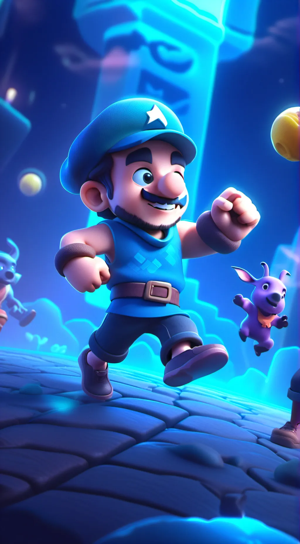 ai character: Murder drones background