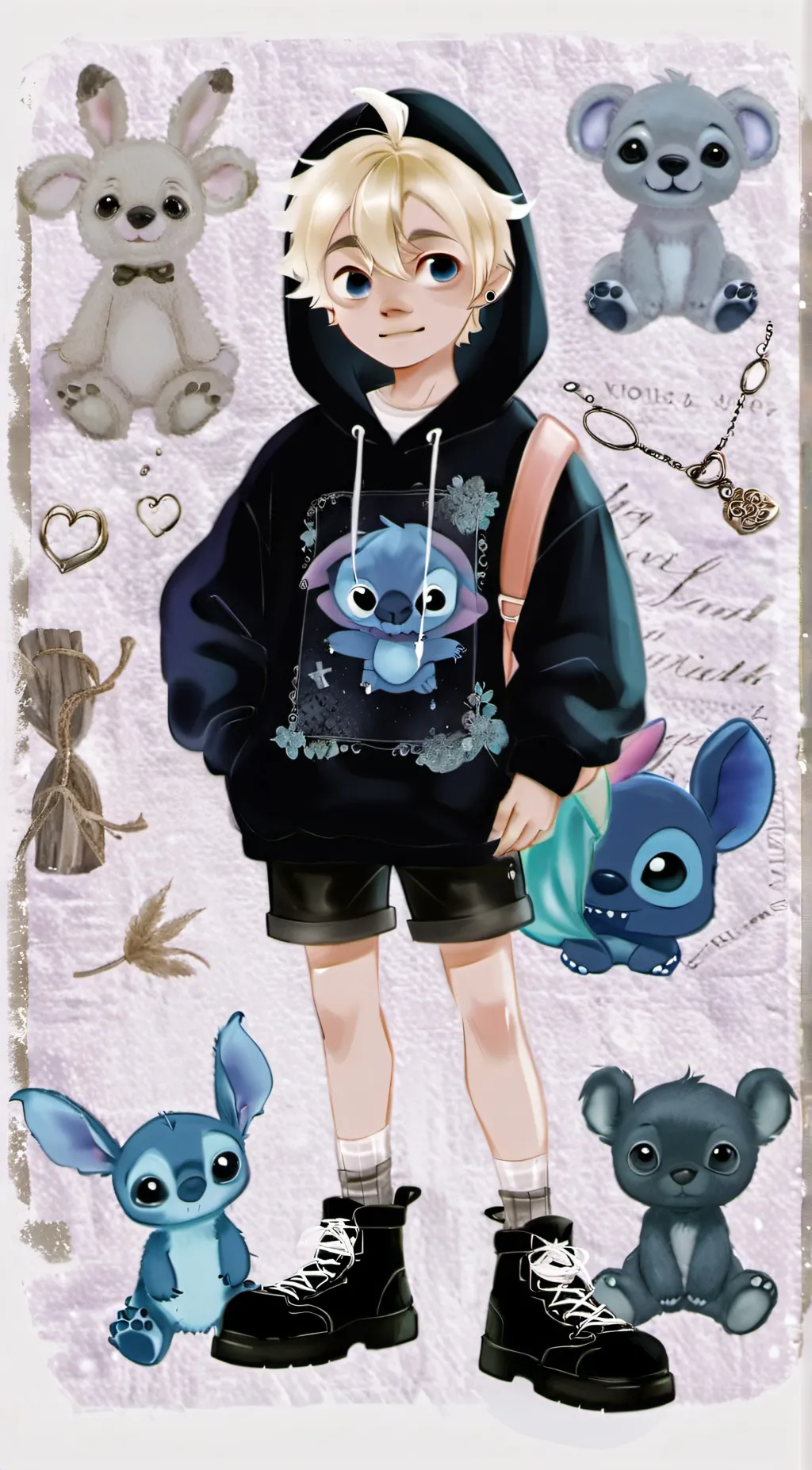 ai character: That one kid- background