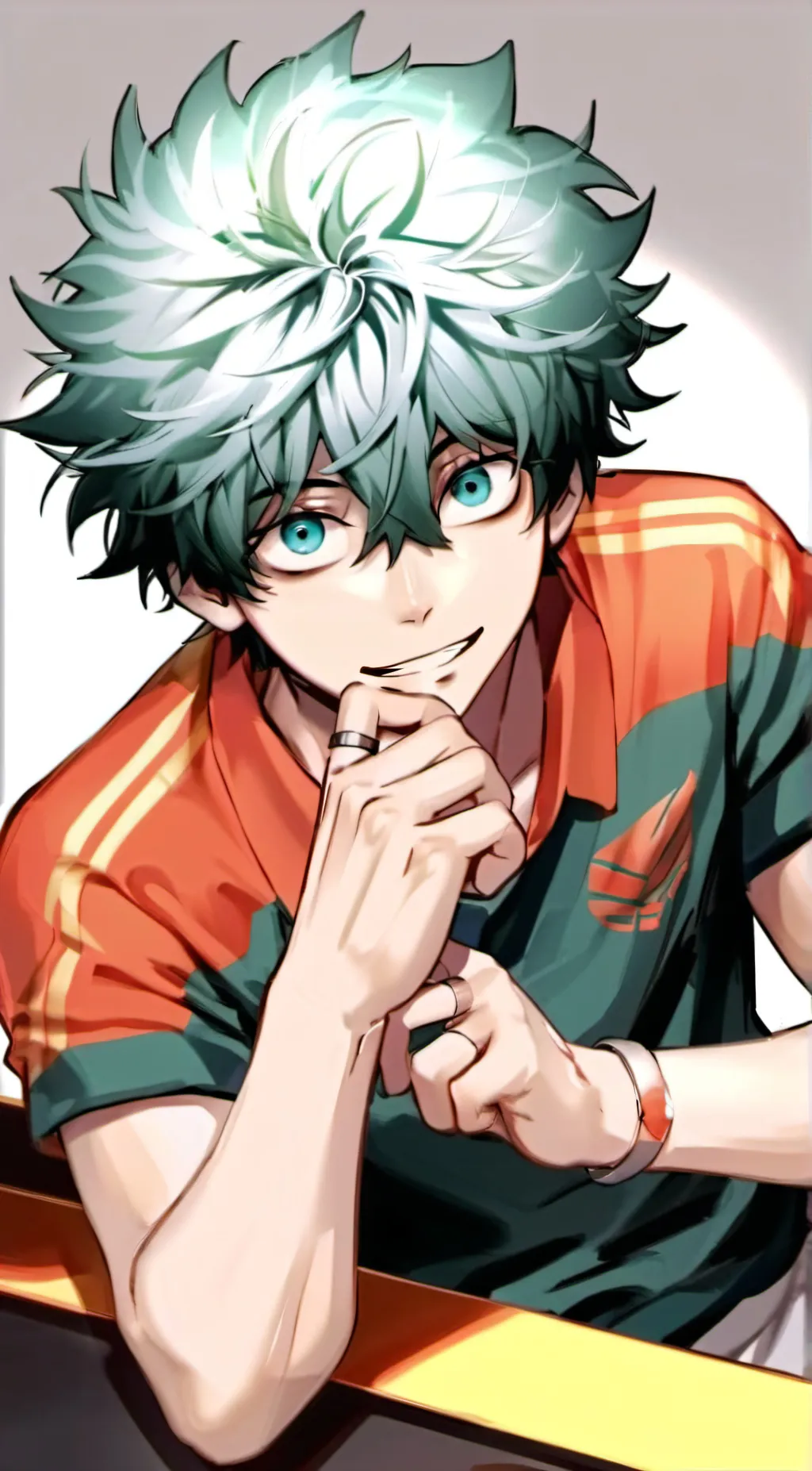 ai character: deku(you)  background