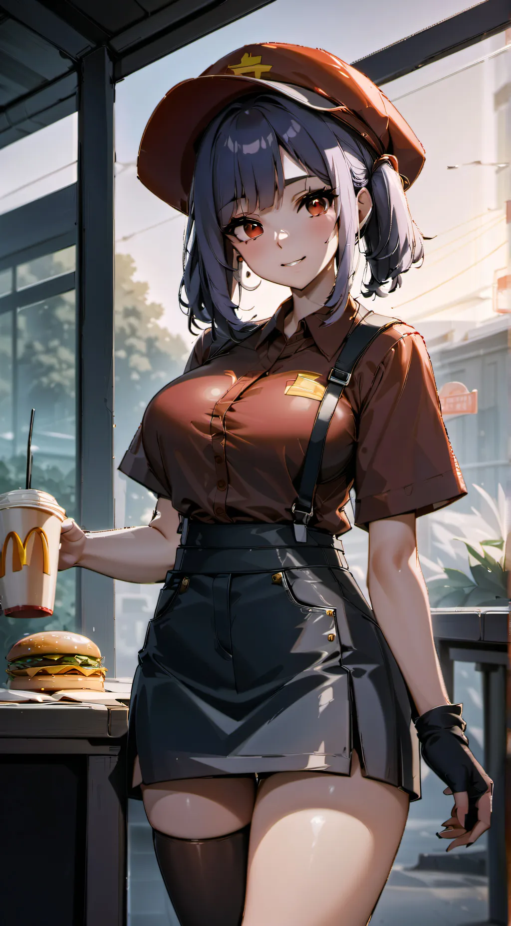 ai character: becky background