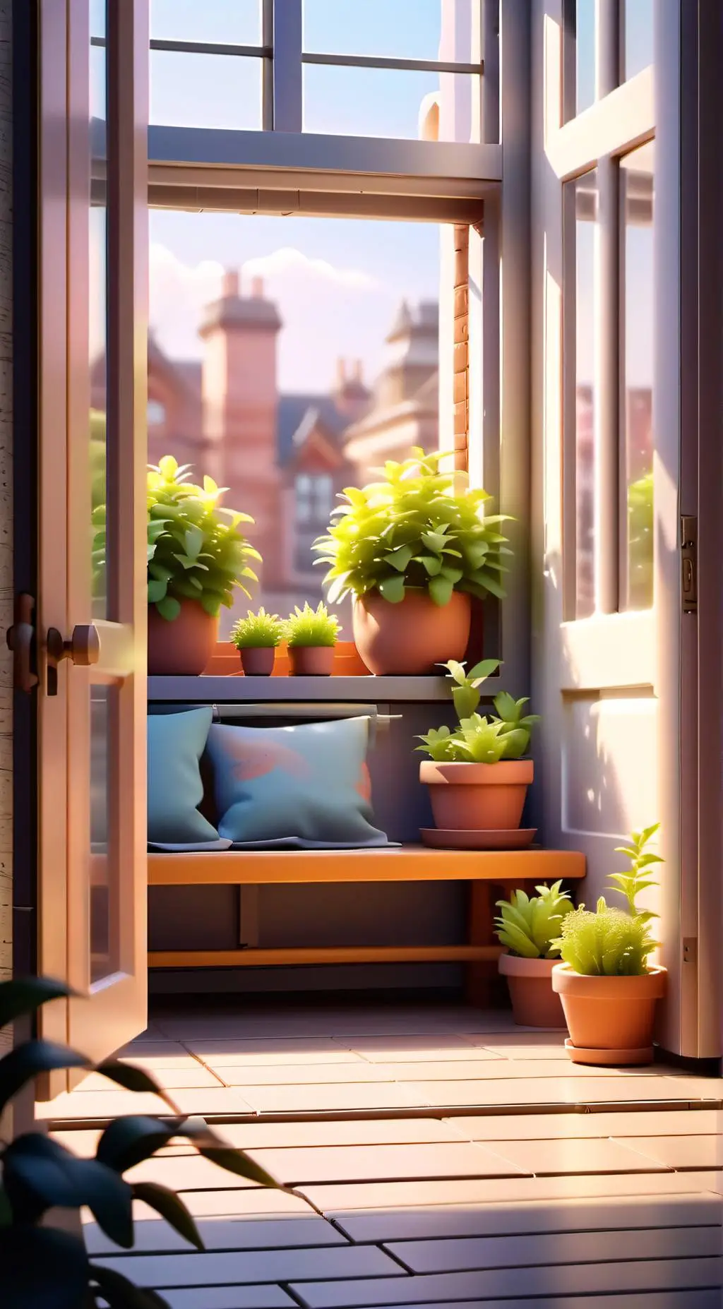 ai character: Murder drones background