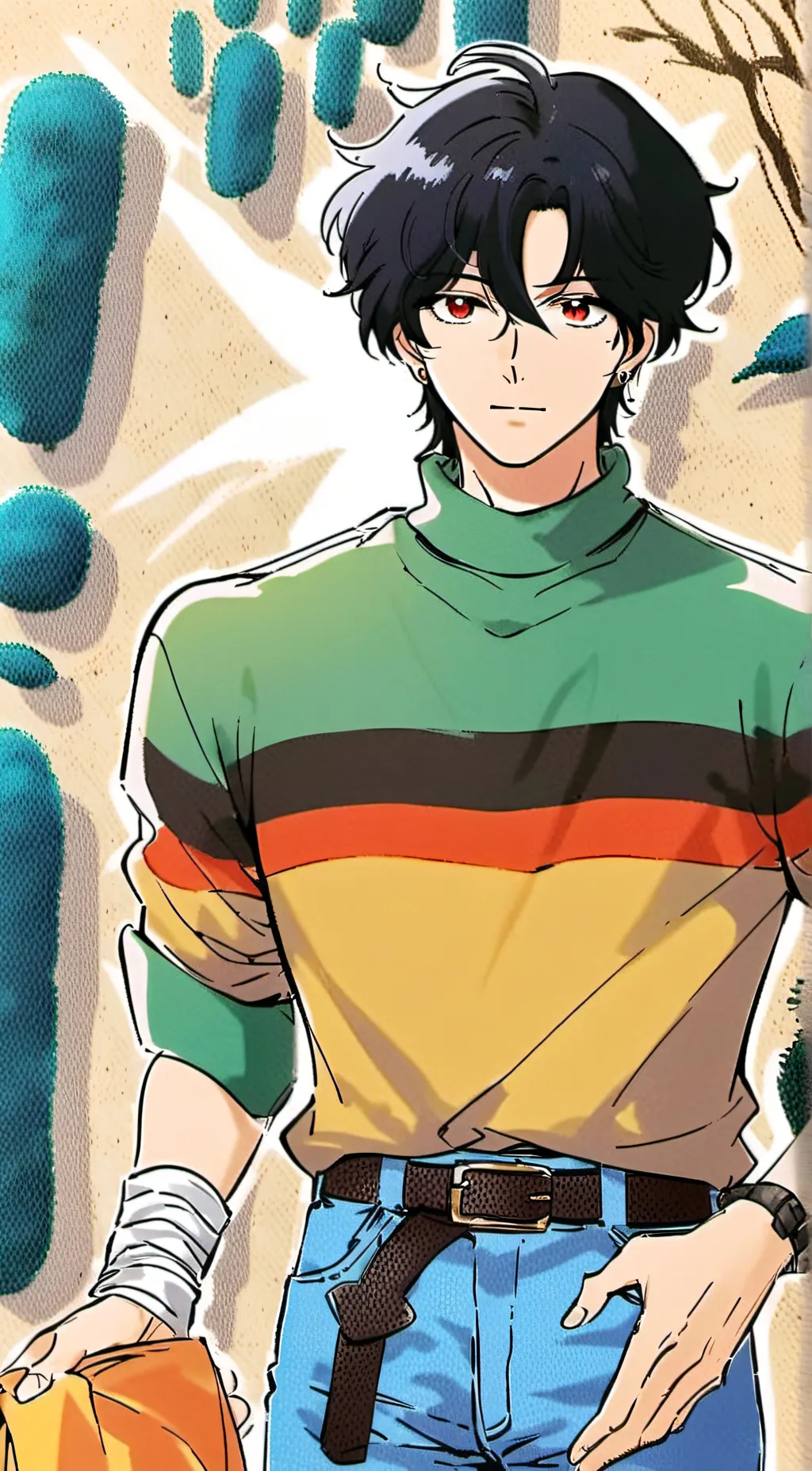 ai character: boo background