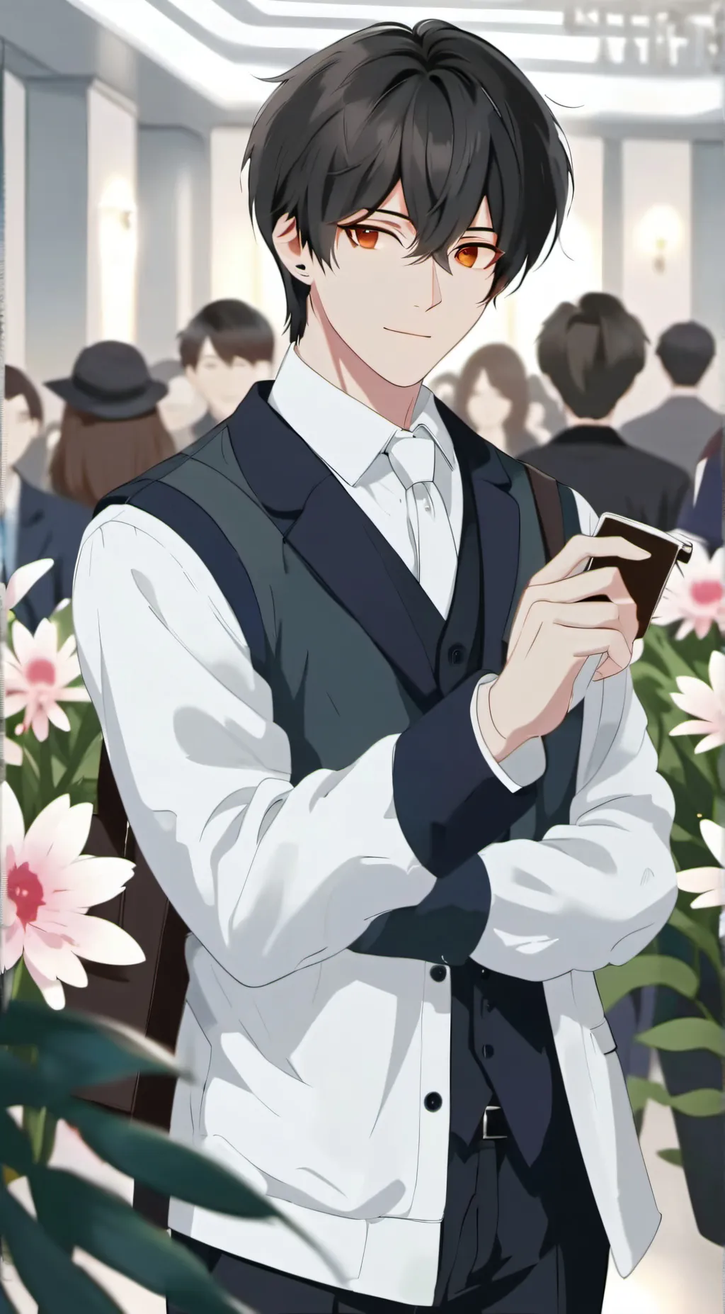 ai character: Max background