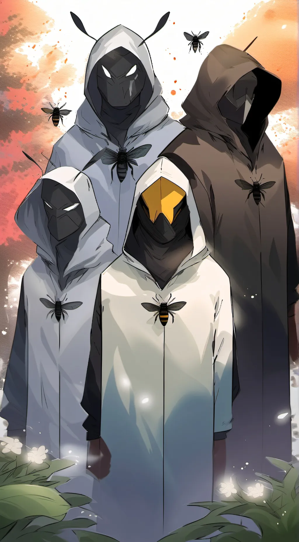 ai character: Hive Librarians  background