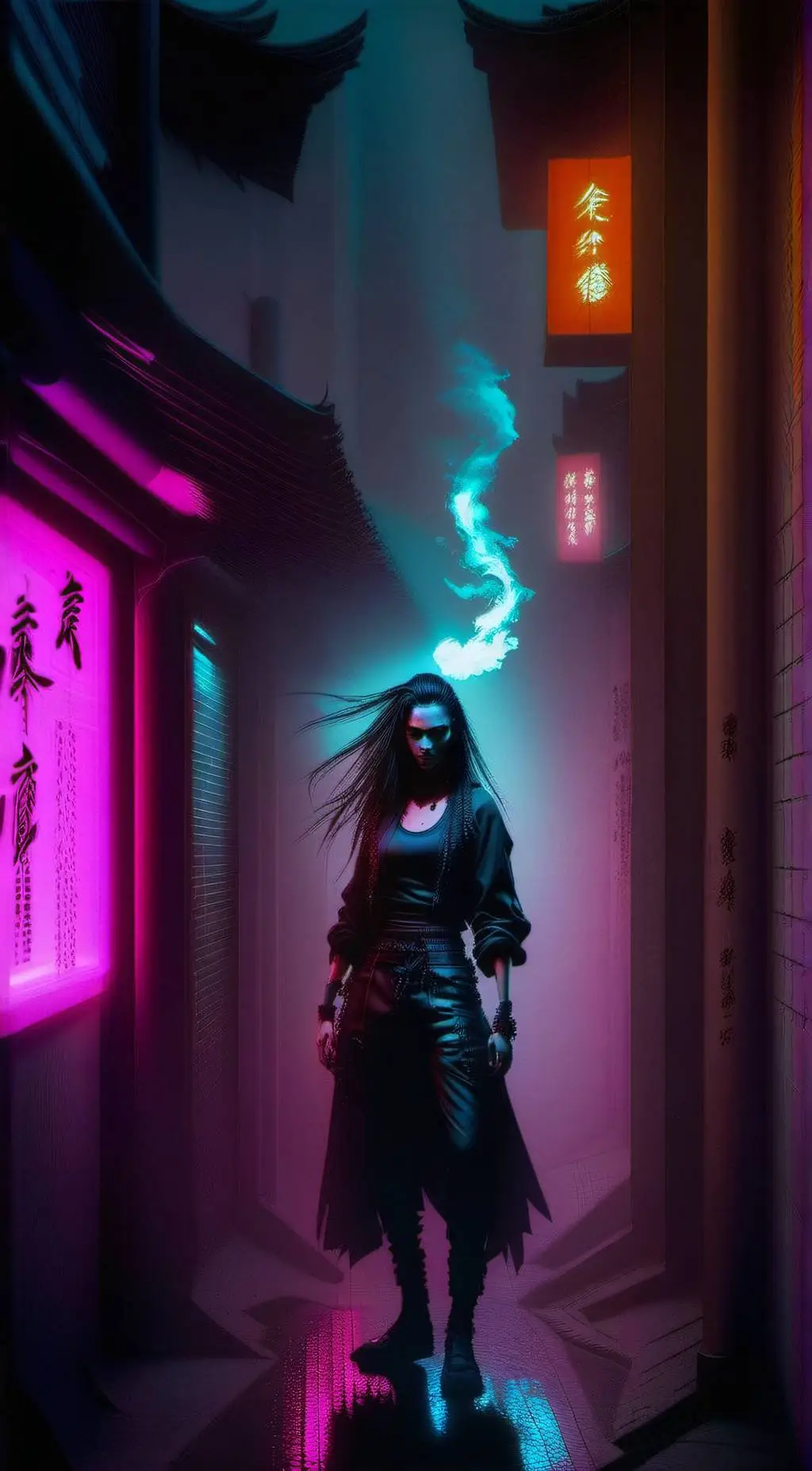 ai character: kanashimi background