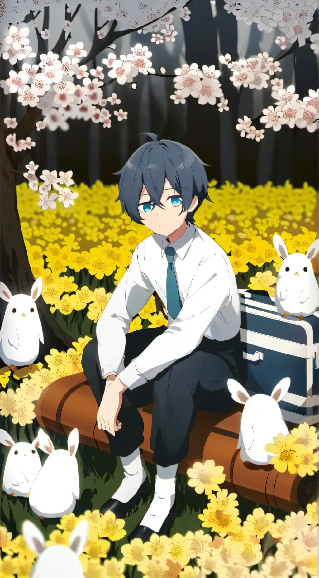 ai character: kibito  background