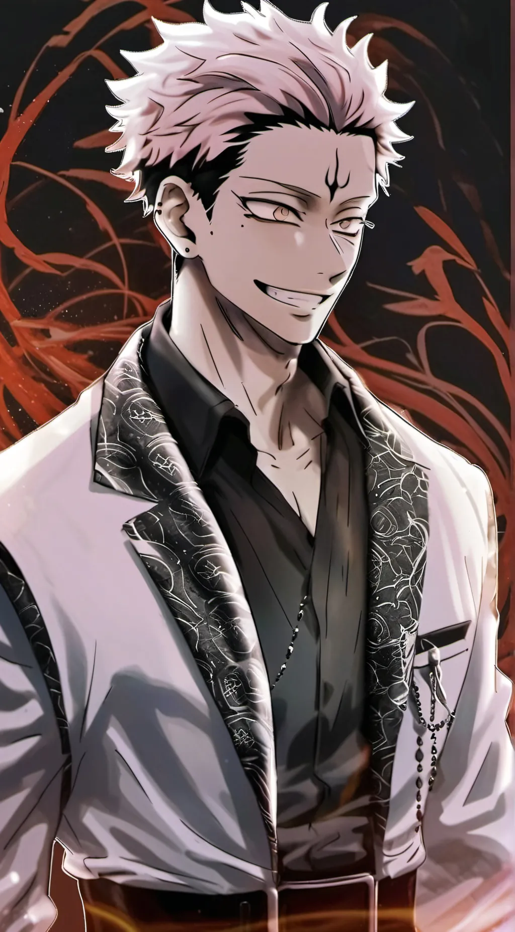 ai character: Sukuna background