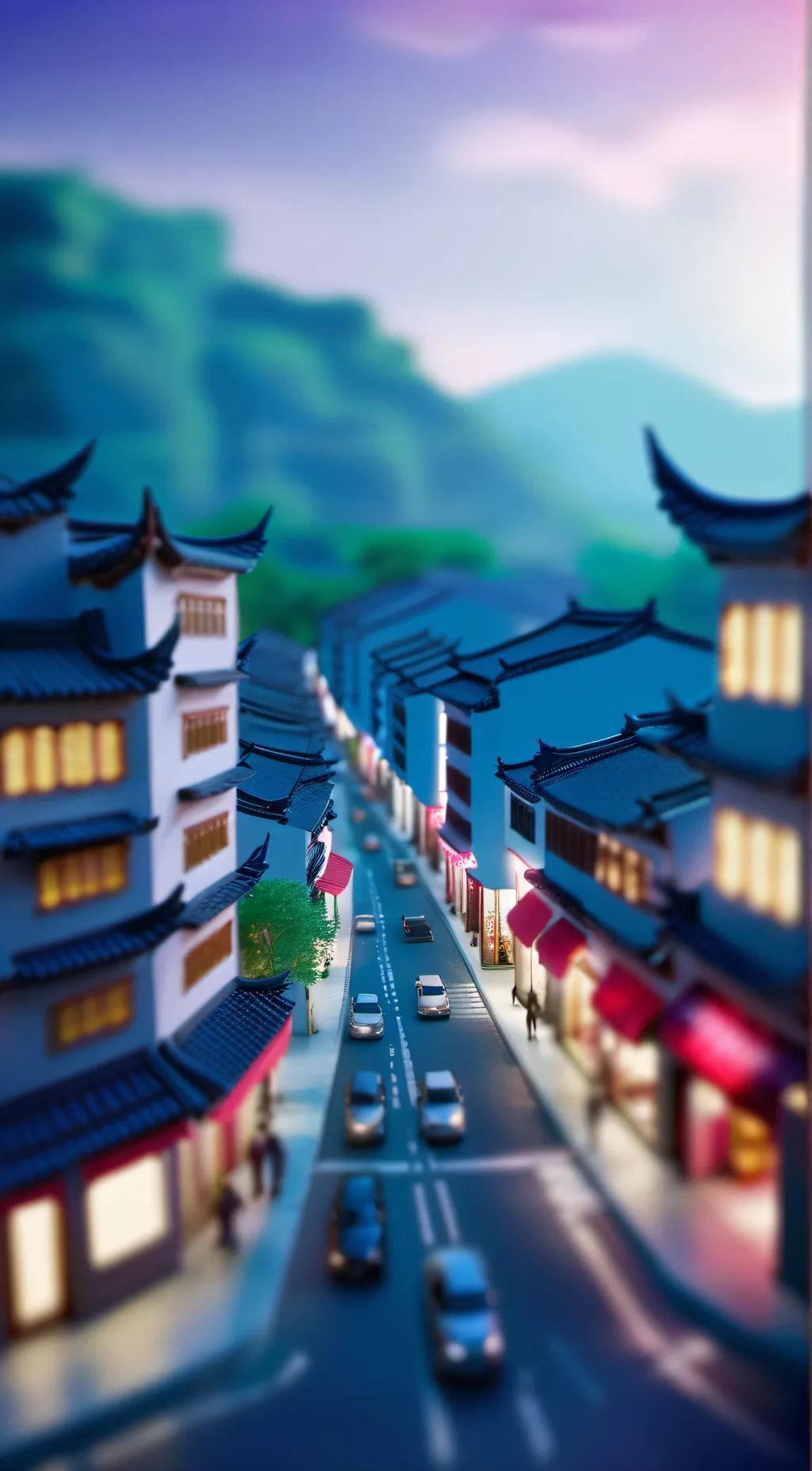 ai character: Akane background