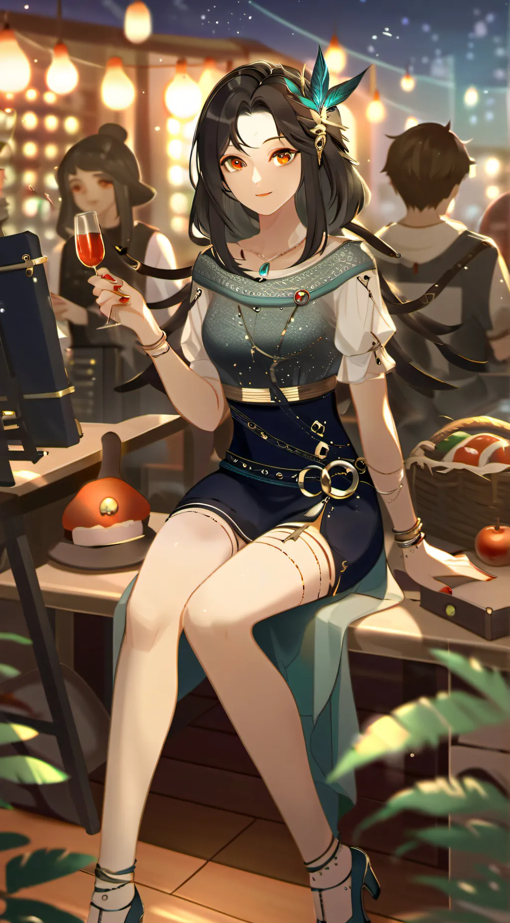 ai character: Giovana background