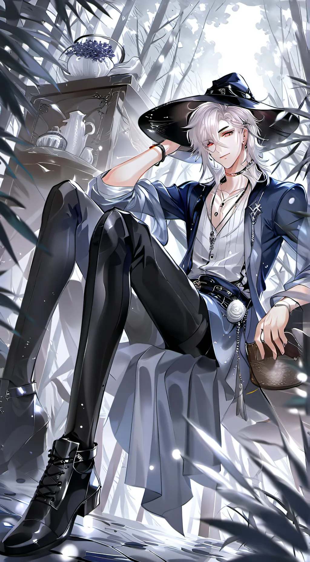 ai character: Max background