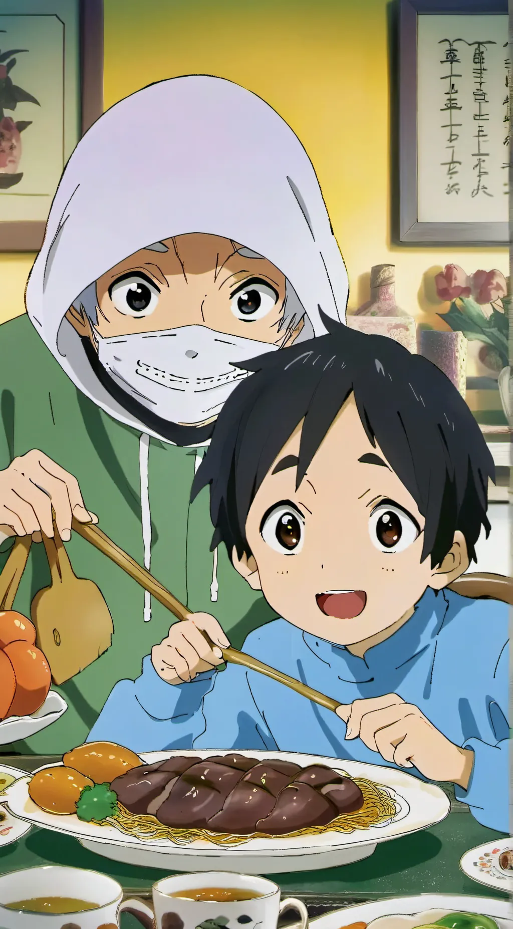 ai character: Creepypasta background