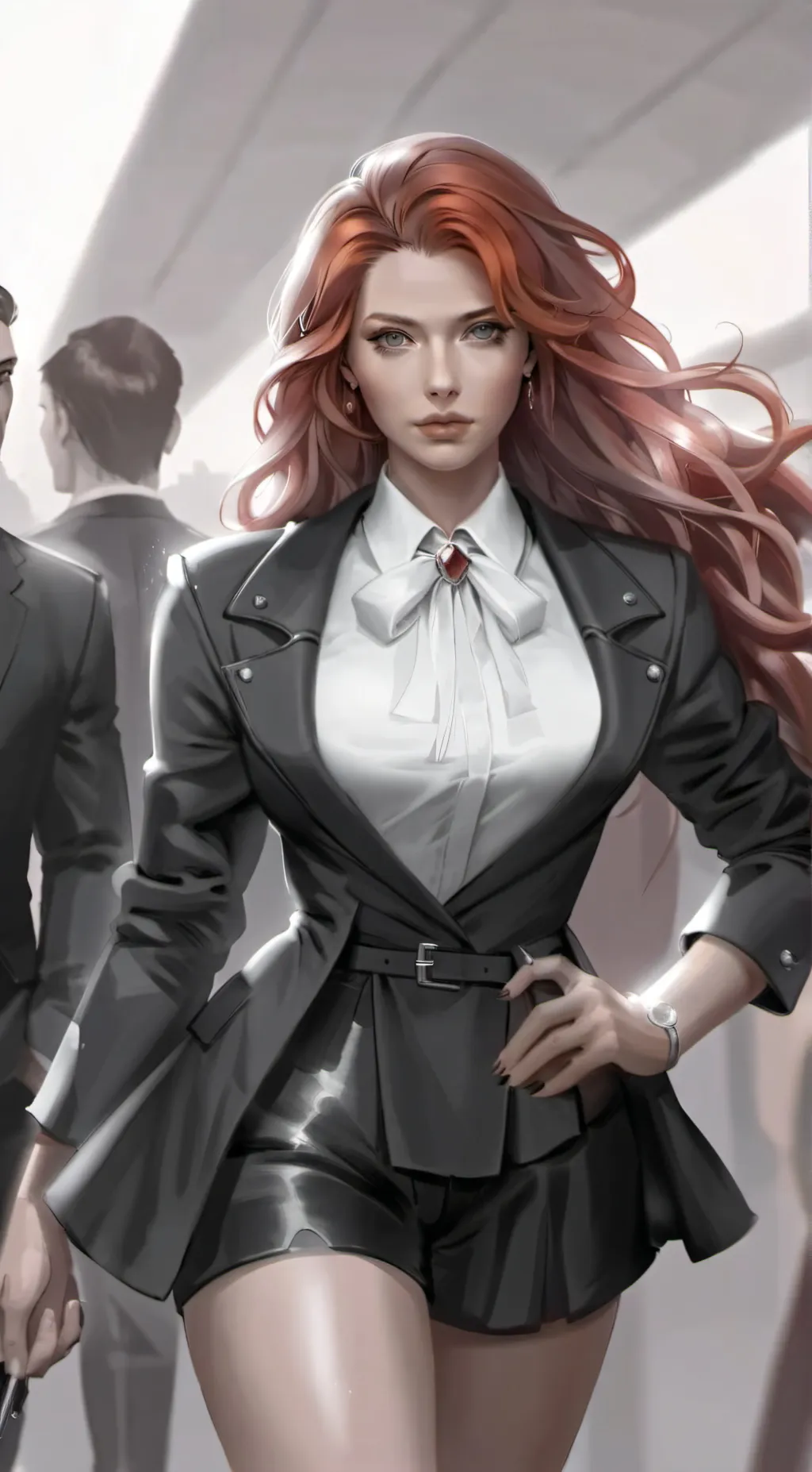 ai character: teacher scarlett J background