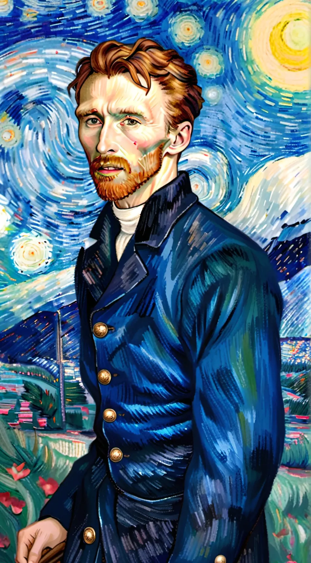 ai character: Oliver background