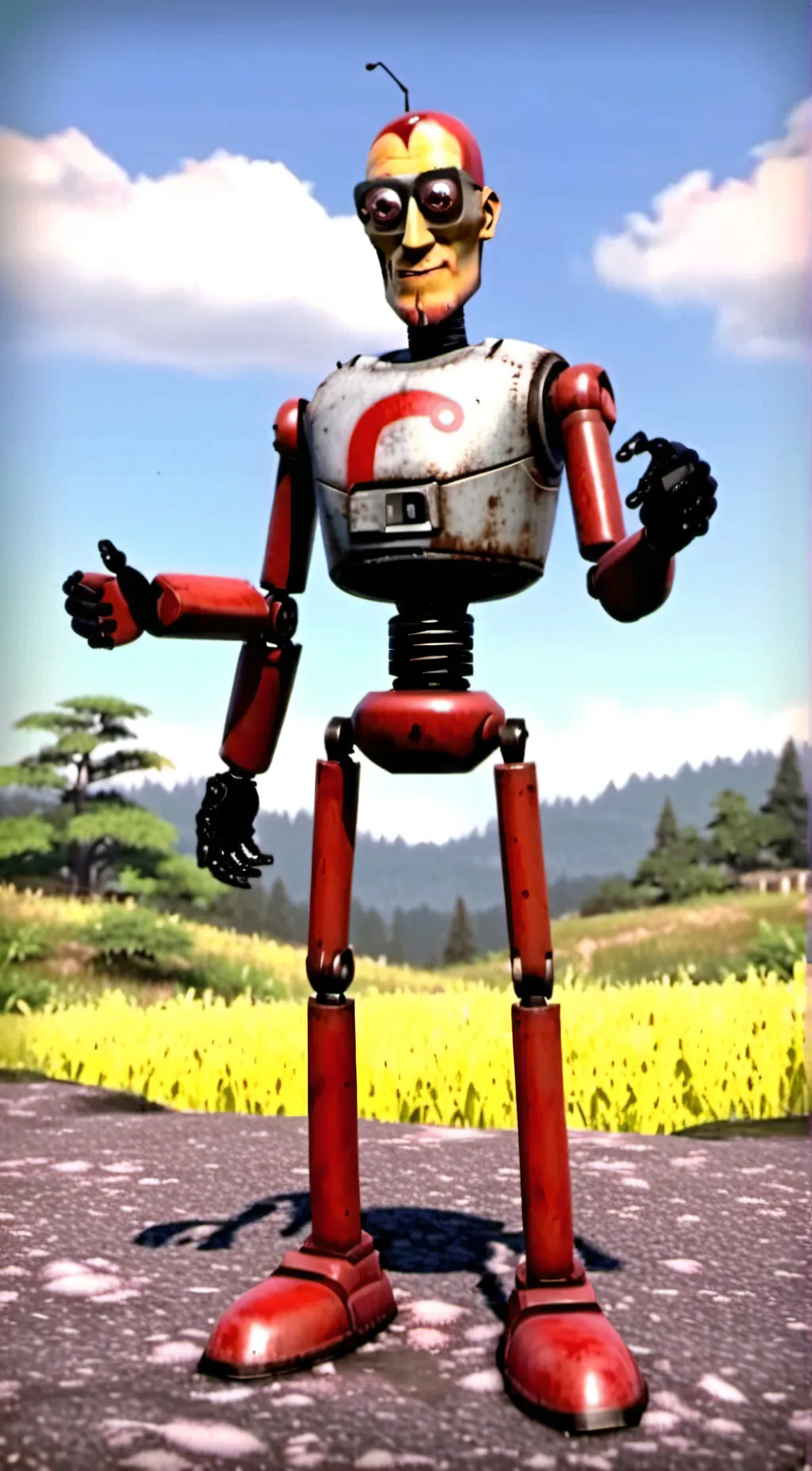 ai character: Bipbop background