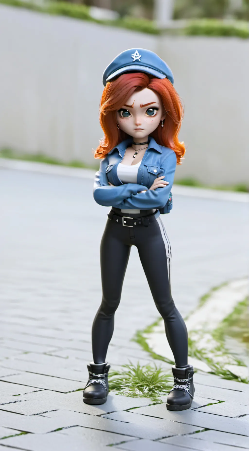 ai character: Angie background