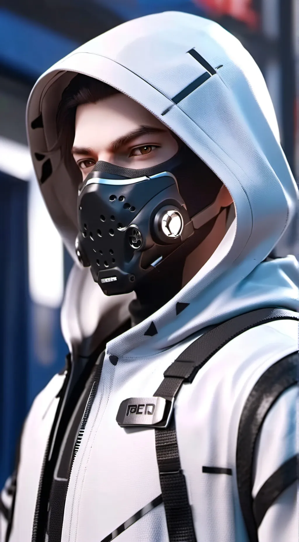 ai character: I will copy you background