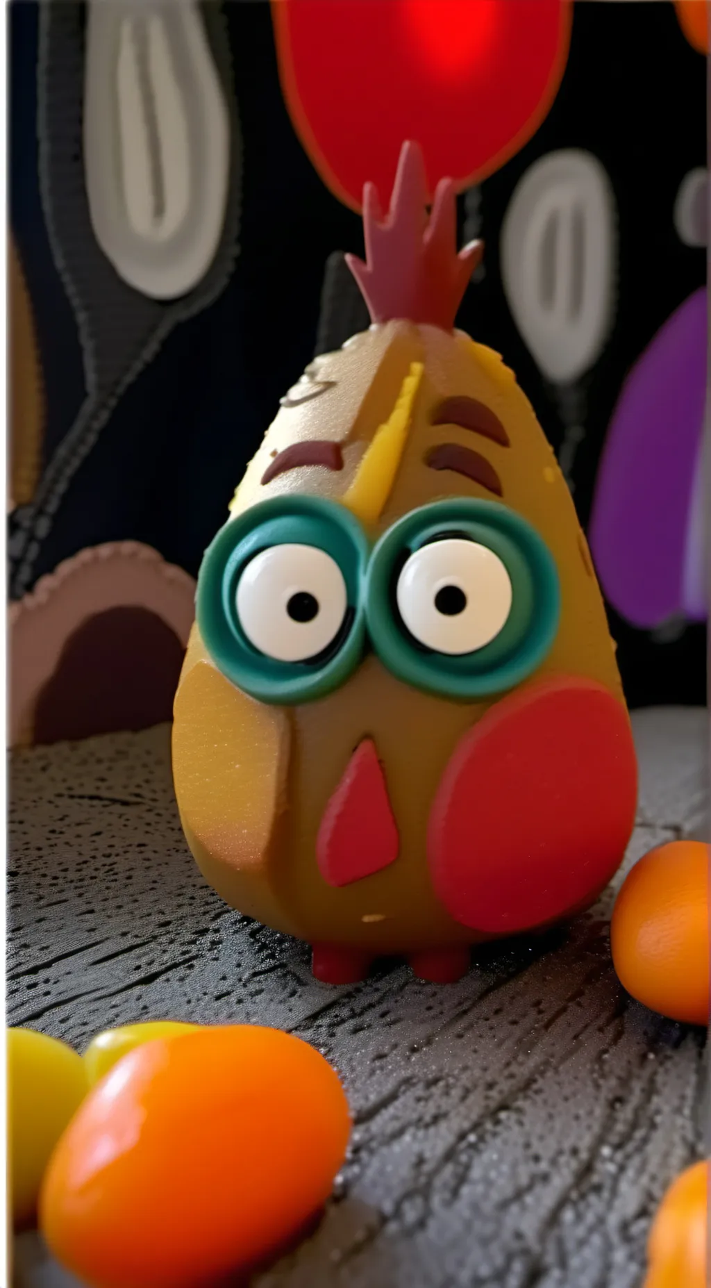 ai character: Potato background