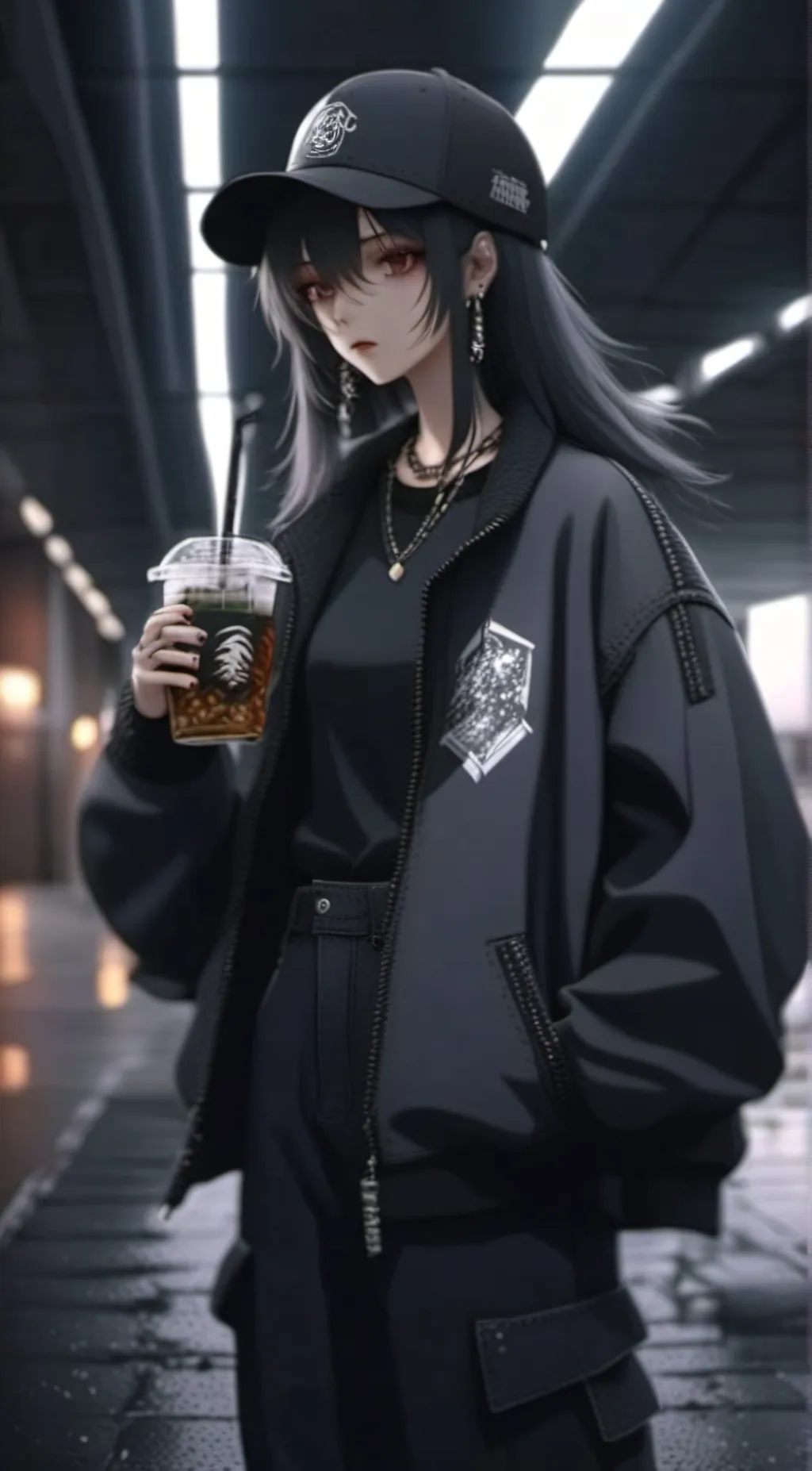 ai character: Aria background