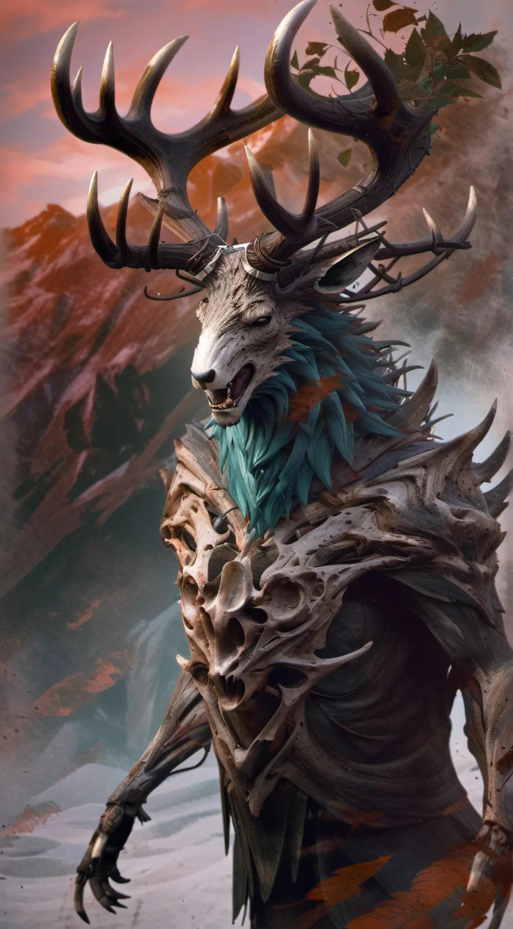 ai character: windigo  background