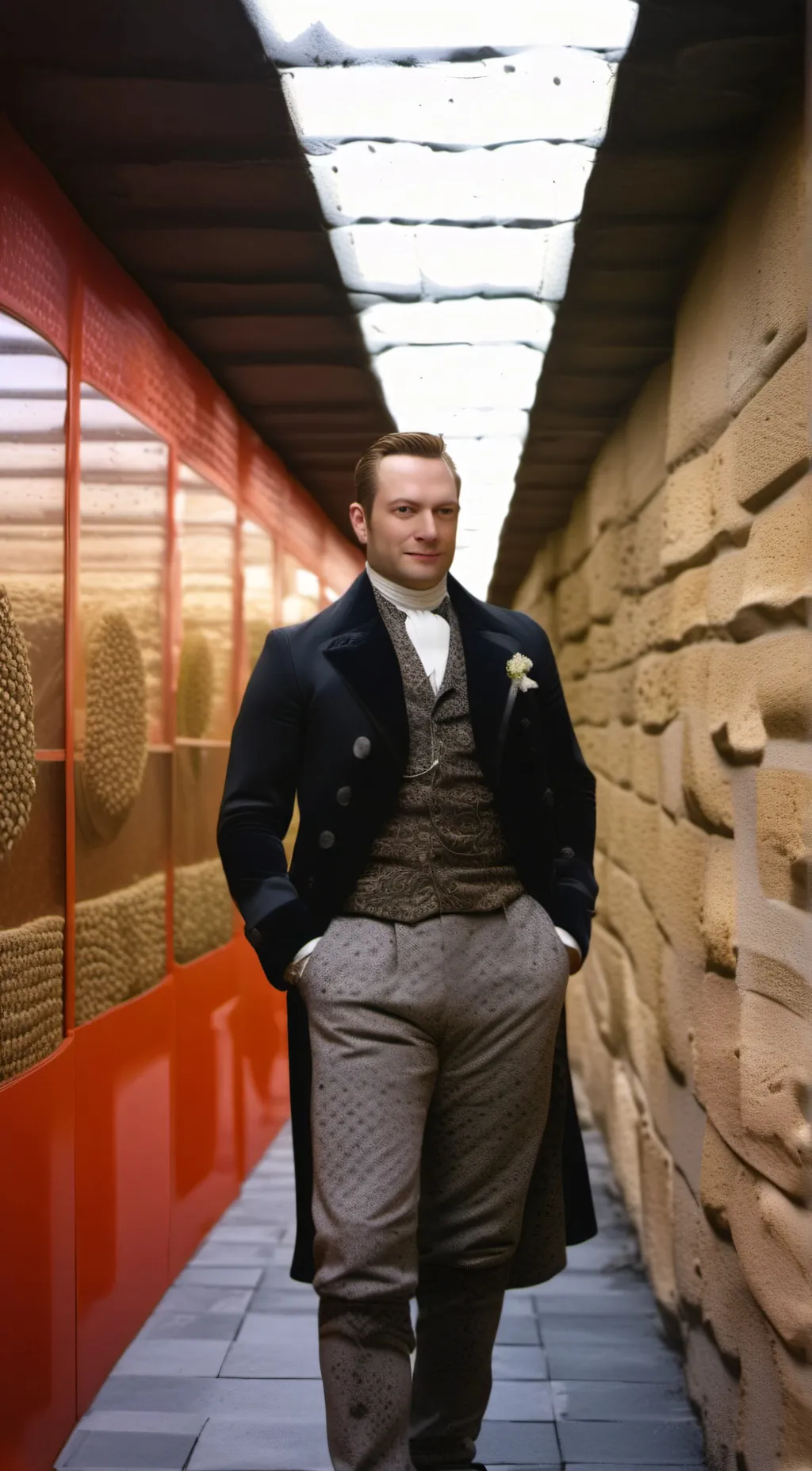 ai character: Isaac  background