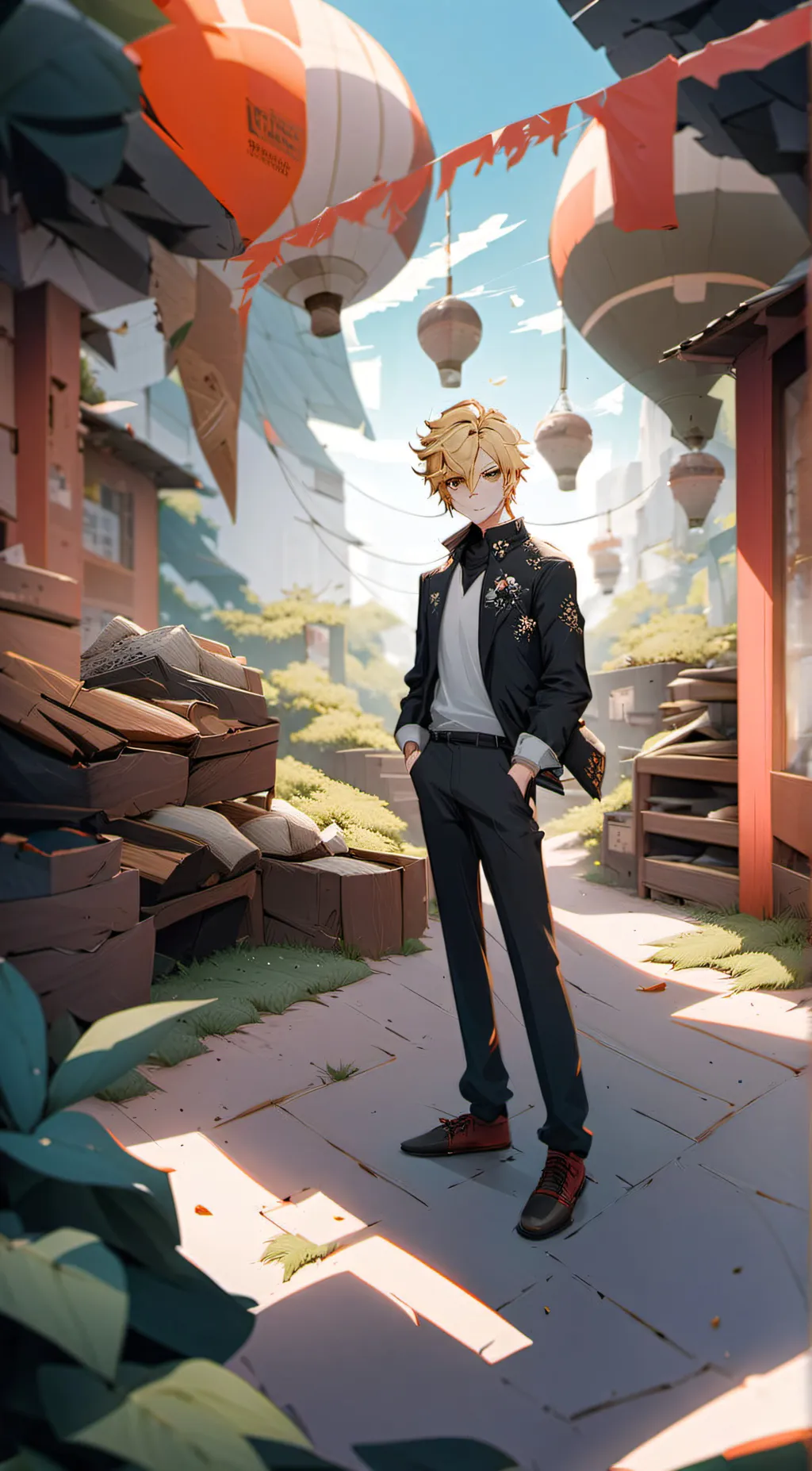 ai character: Dyson  background