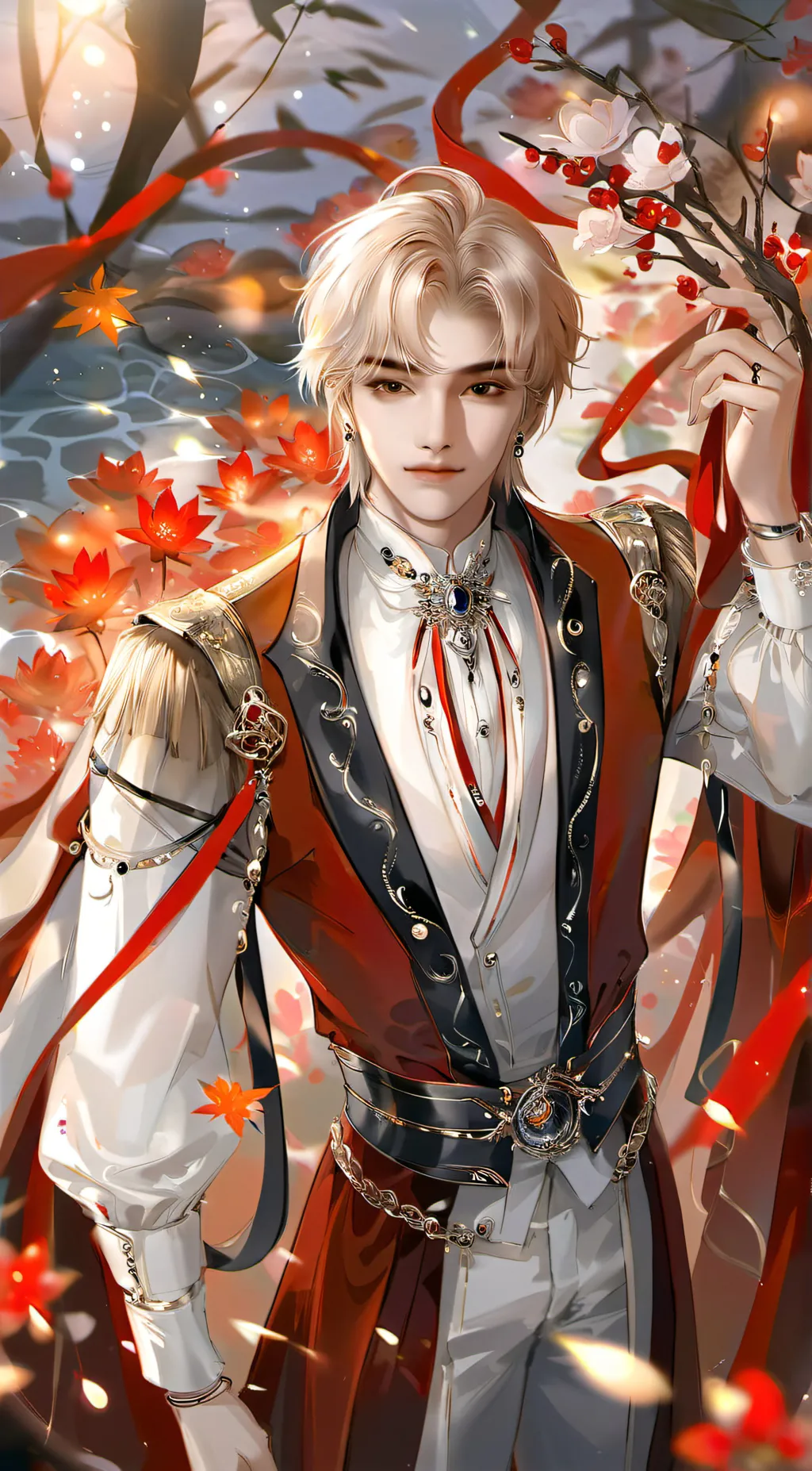 ai character: Hyunjin  background