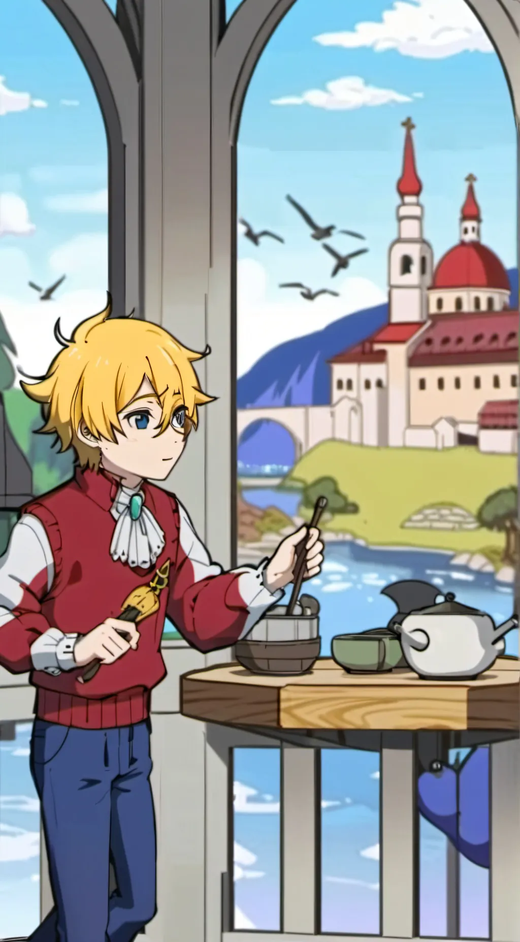 ai character: Naruto reject hina background