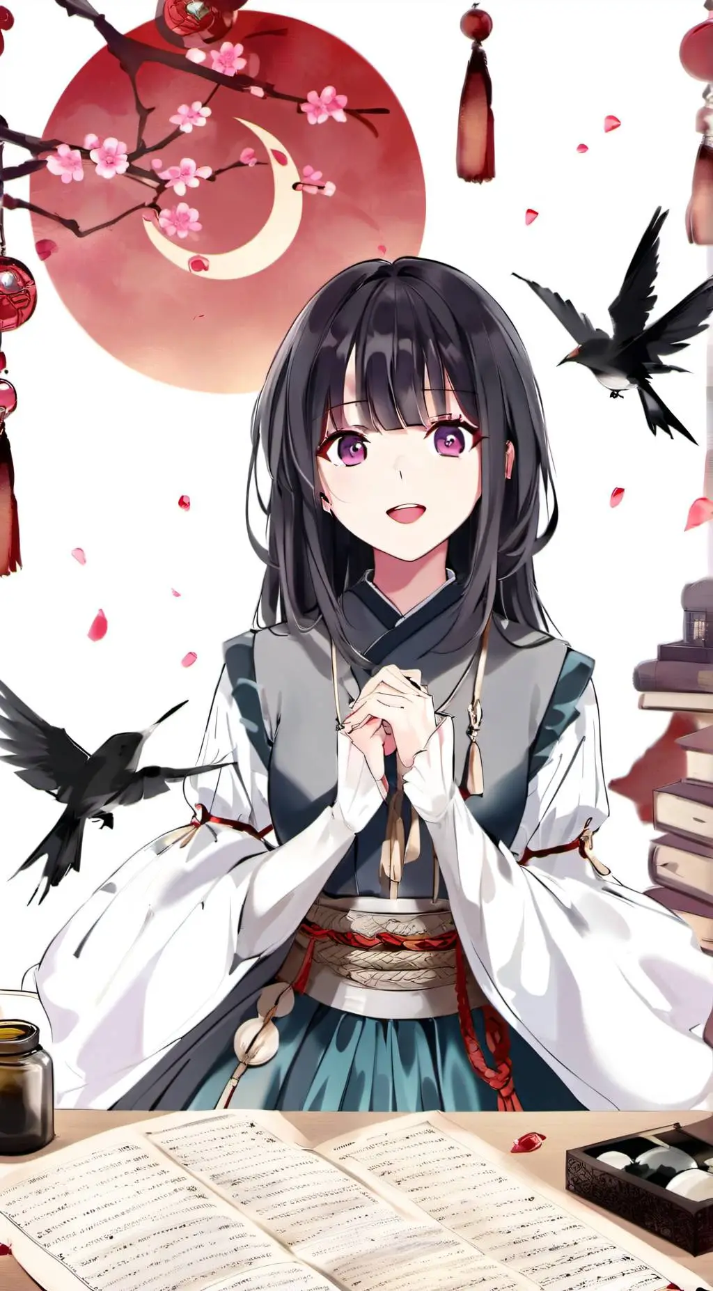 ai character: Your girlfriend background