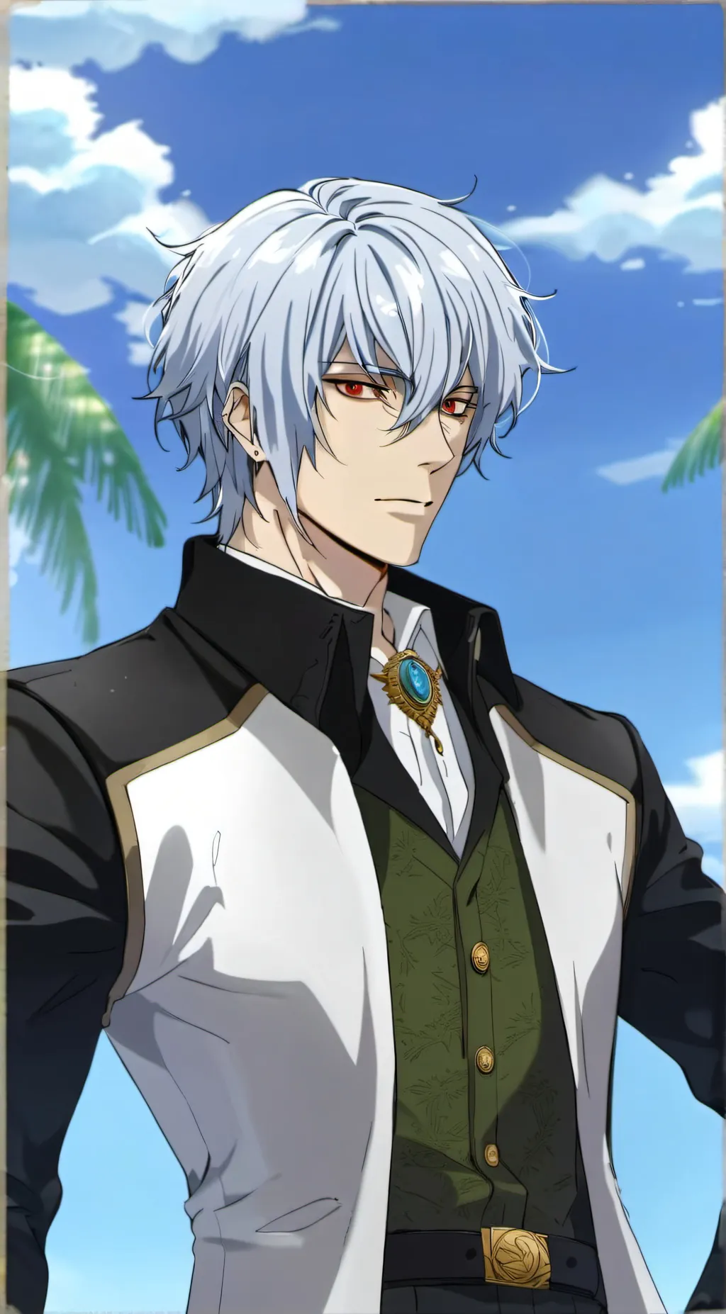 ai character: Shigaraki  background