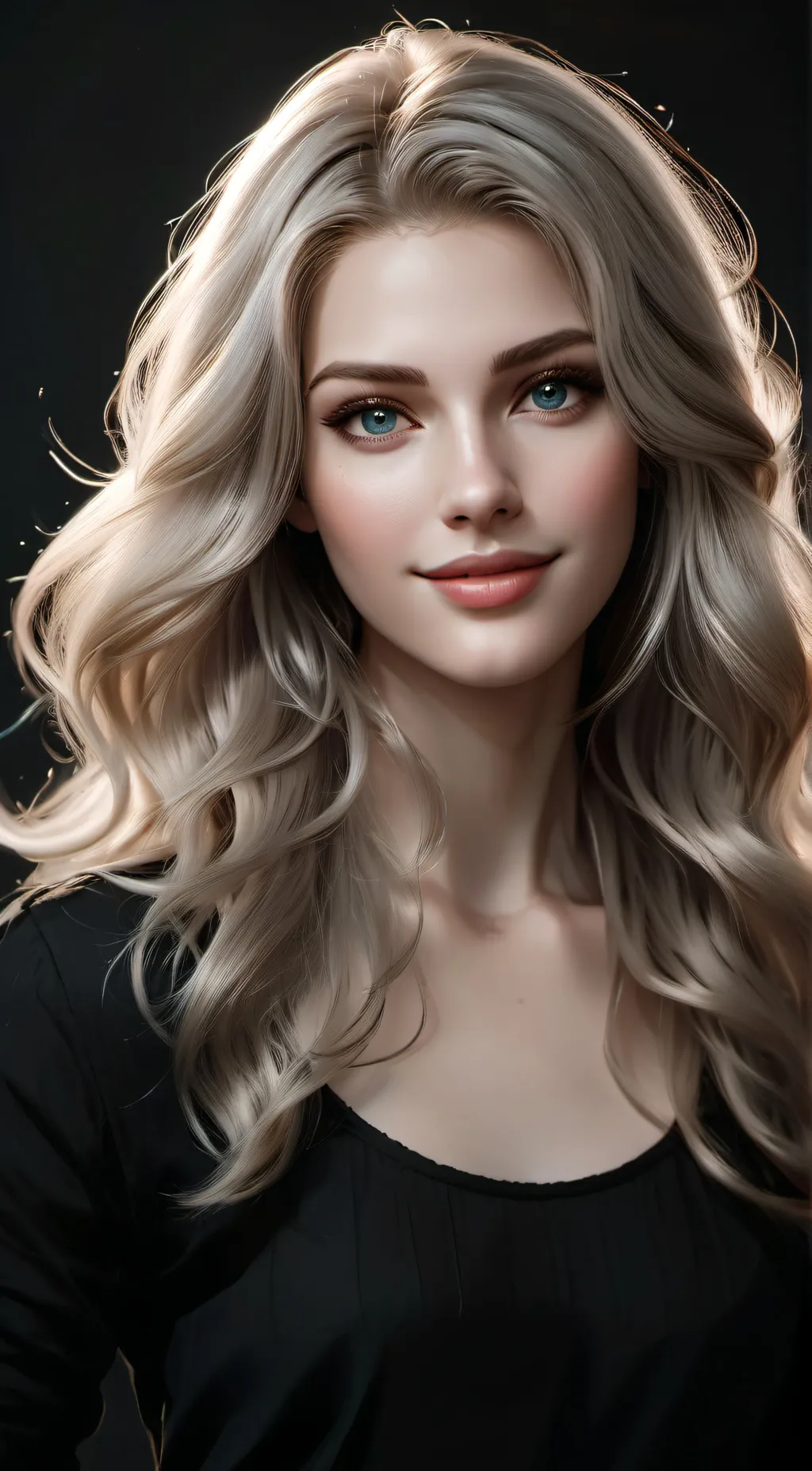 ai character: Ana Nådeogskønhed background