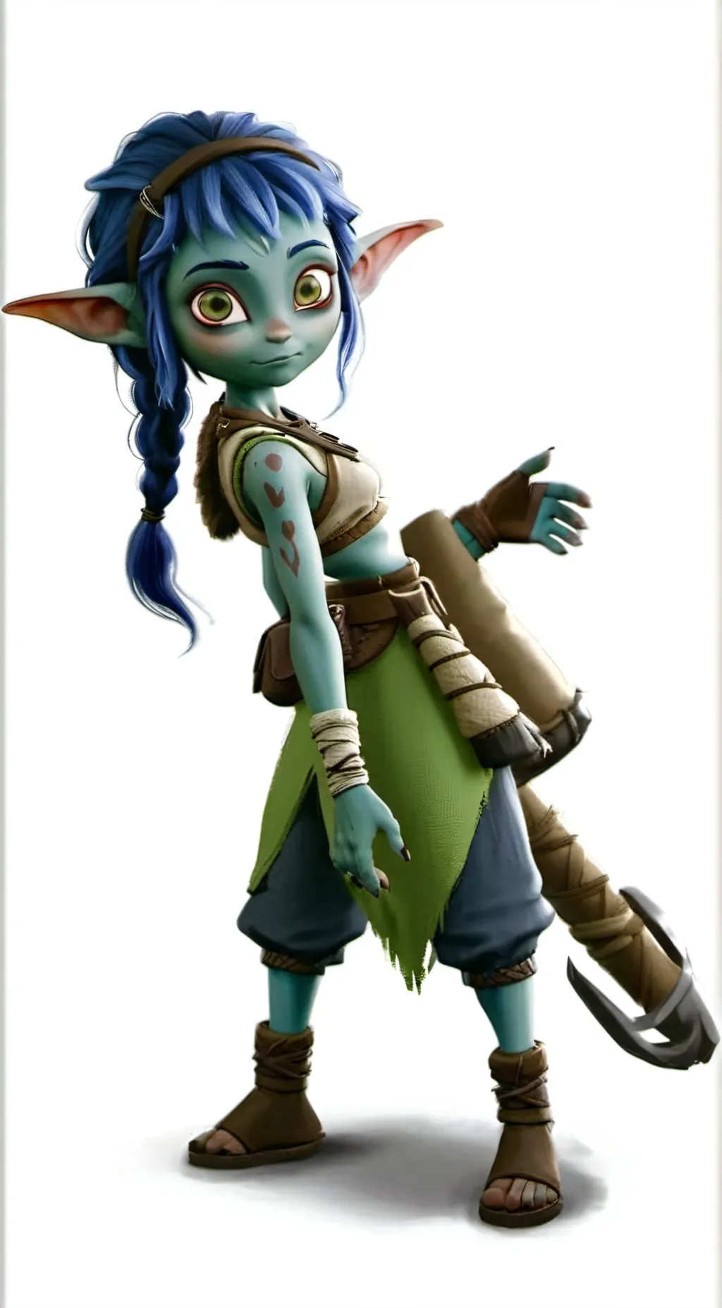 ai character: Stealth elf background