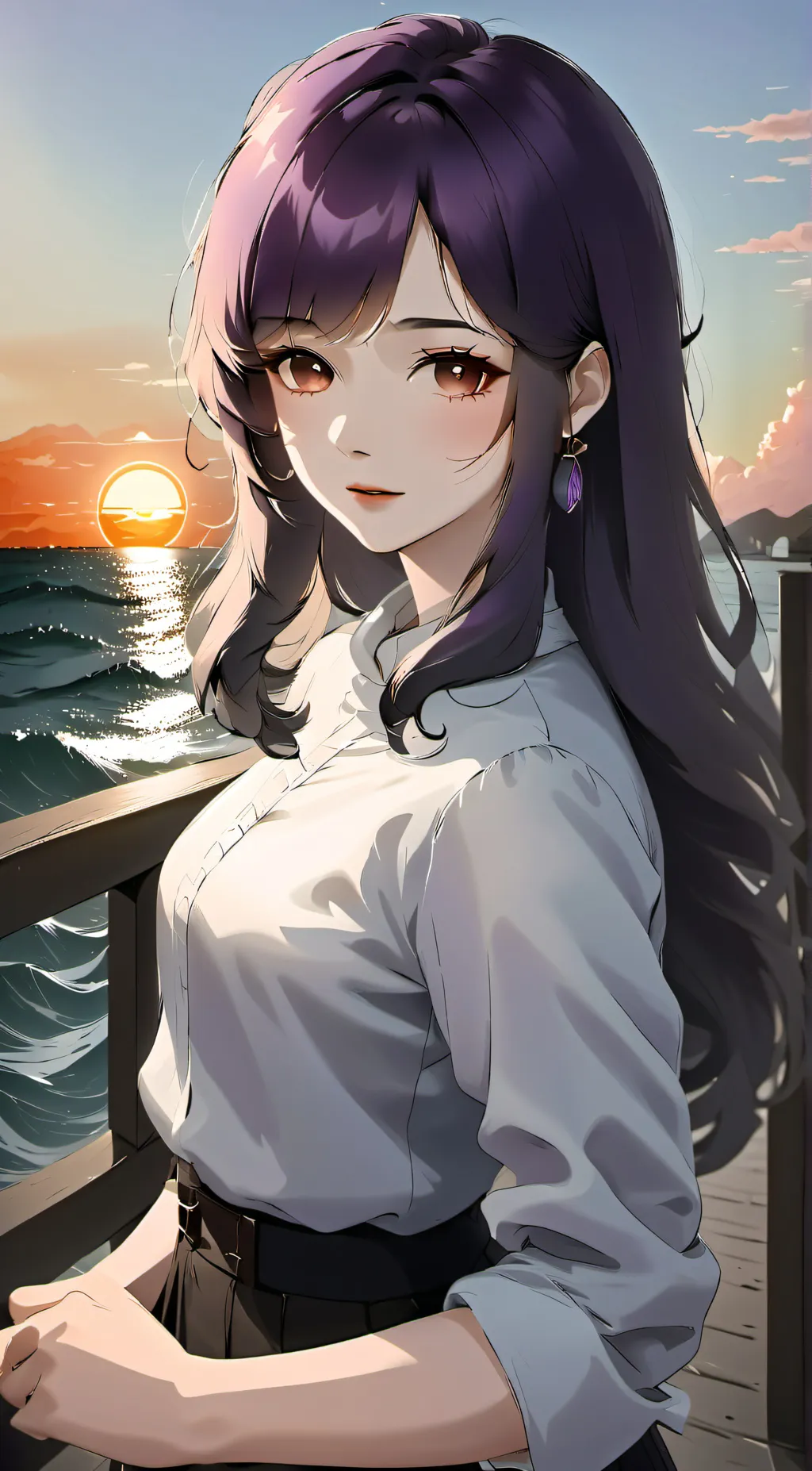 ai character: Miranda background