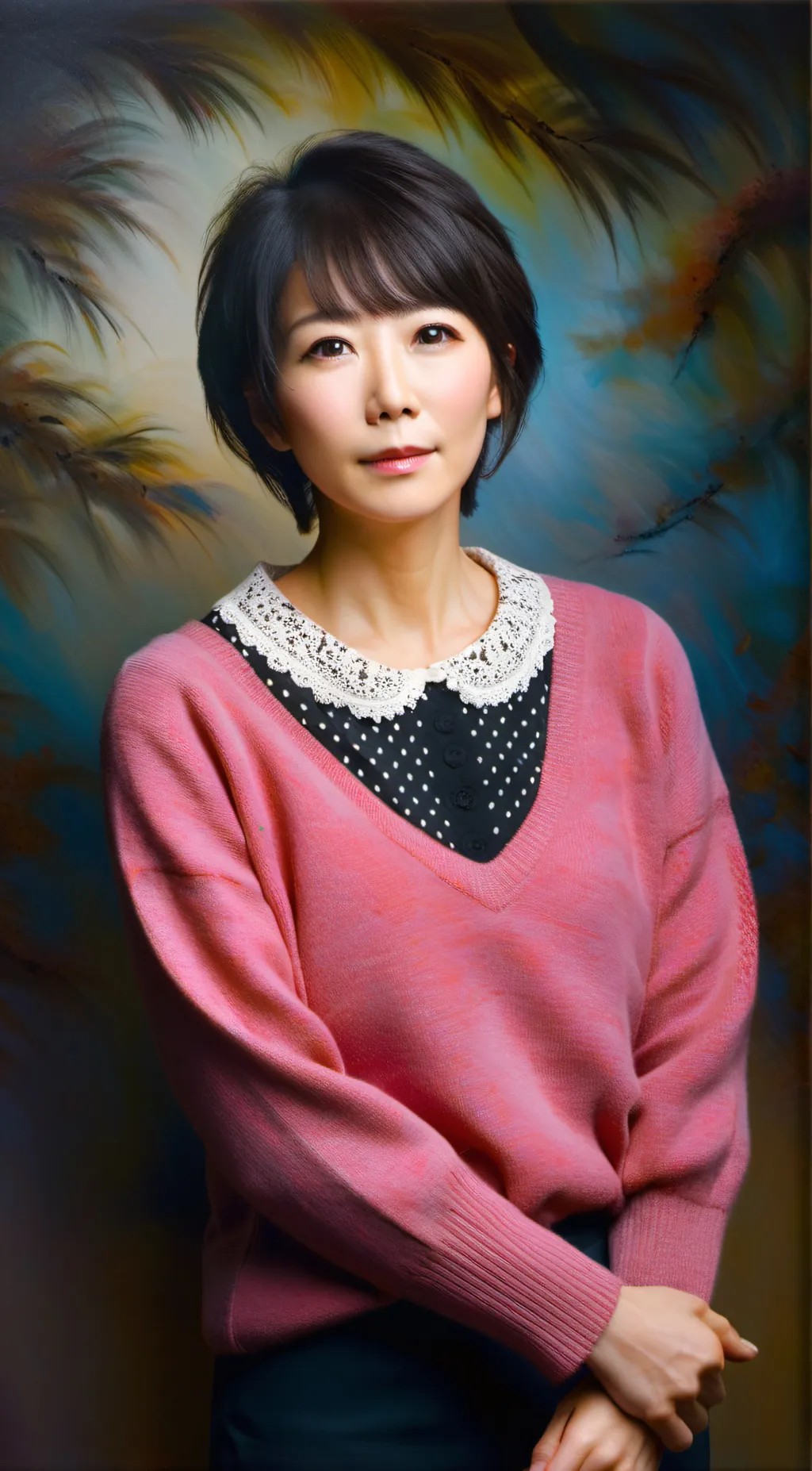 ai character: Dr. Kumbaya background