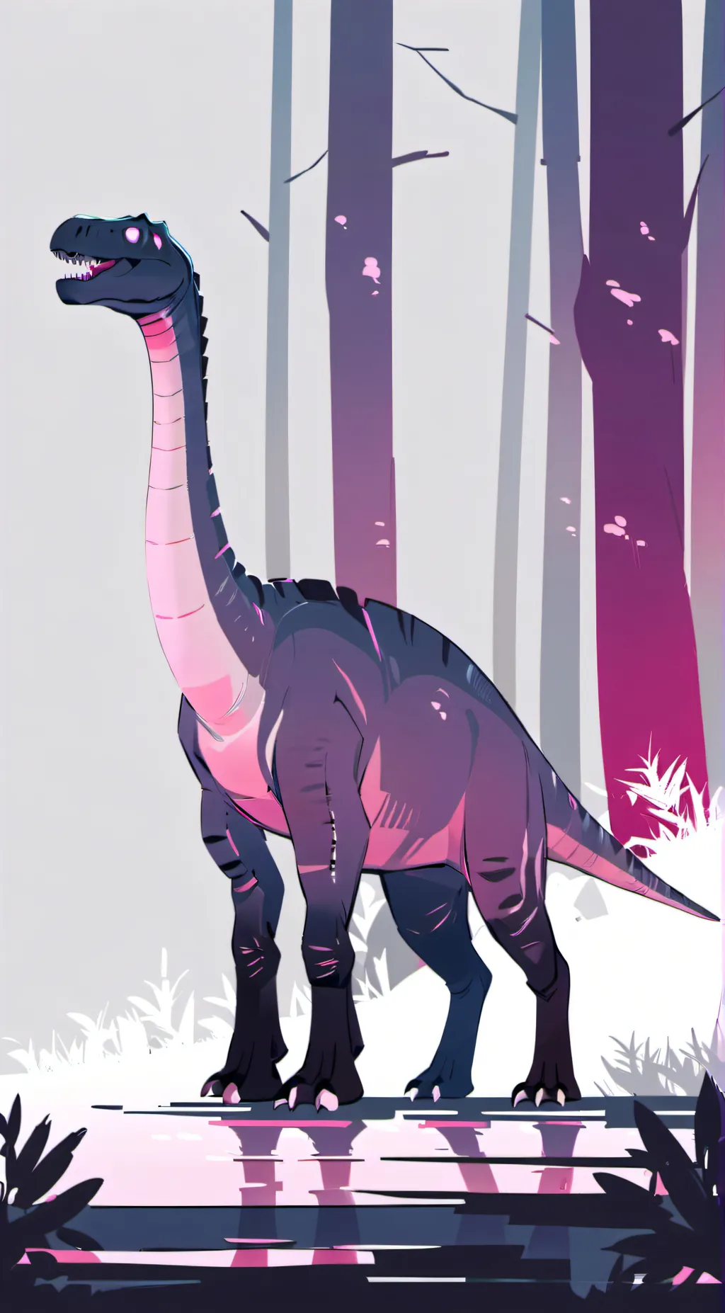 ai character: Diplodocus background