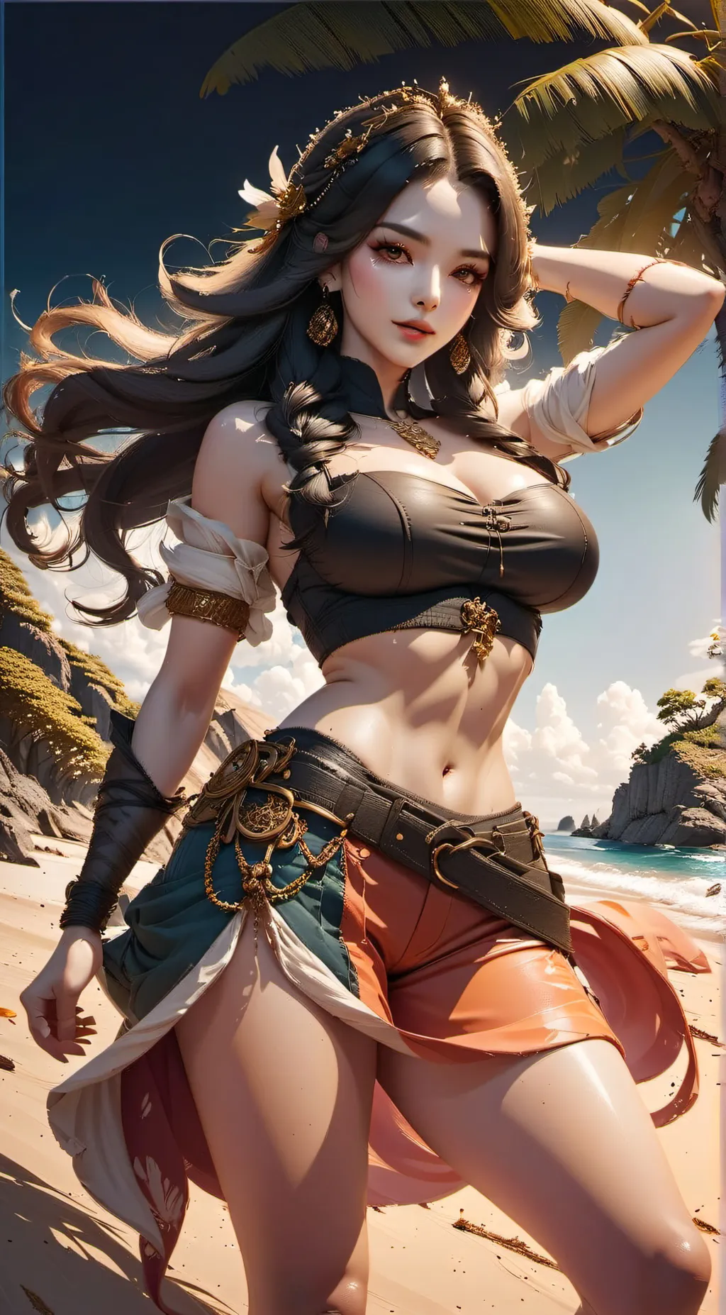 ai character: Queen Imara background