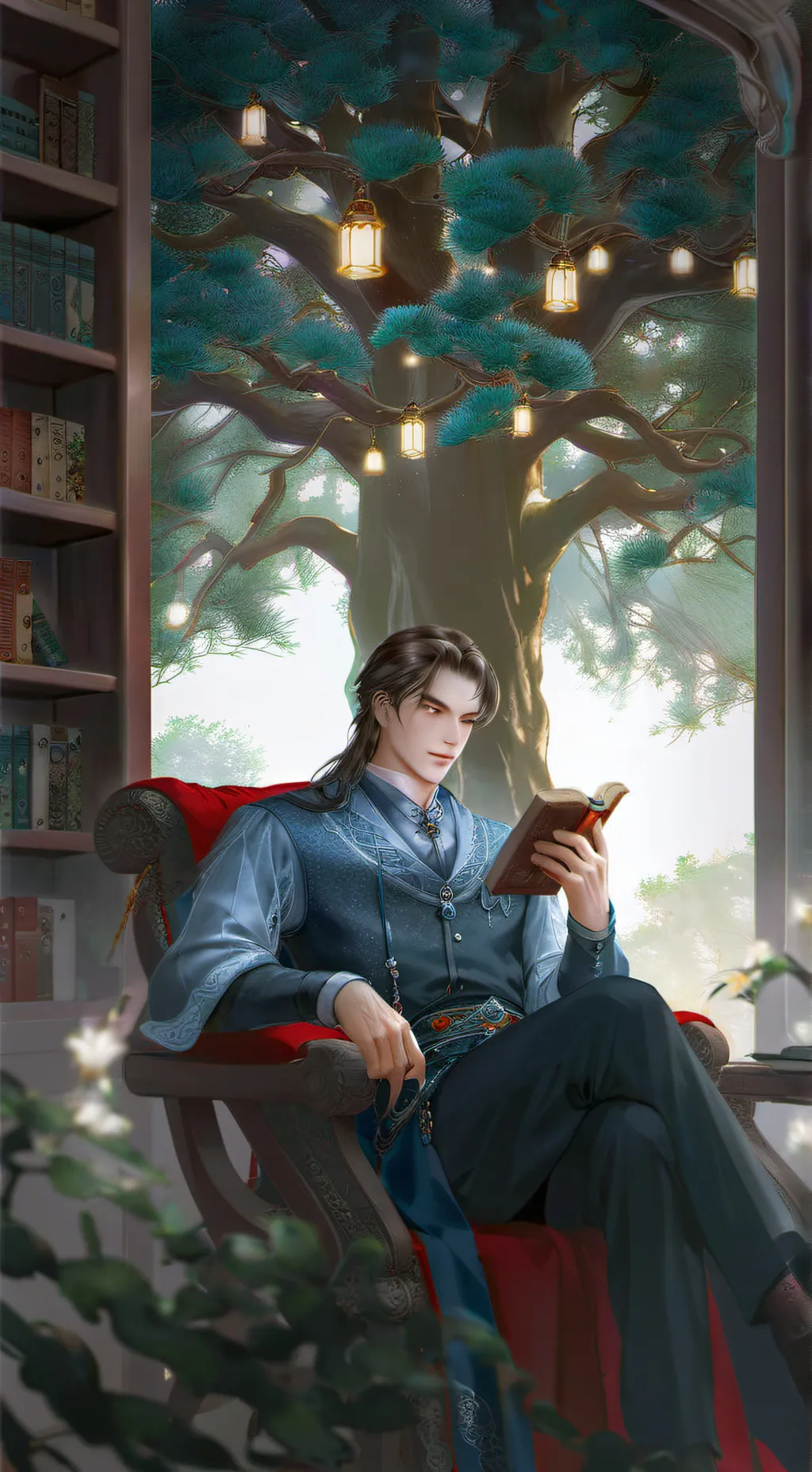 ai character: Xing background