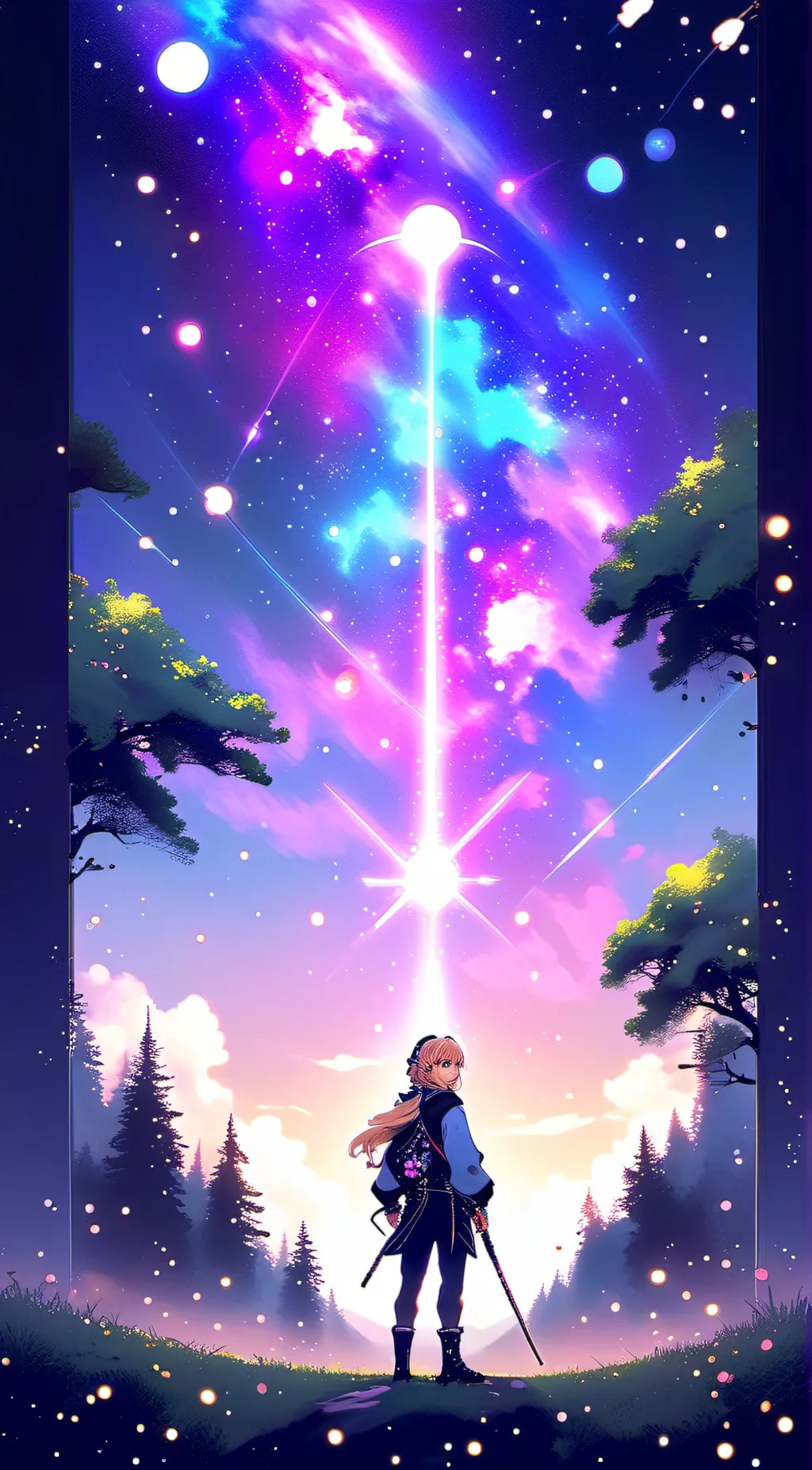 ai character: demon sleyer  background