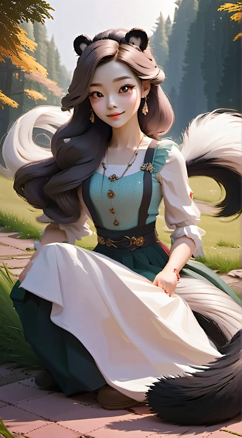 ai character: Lilly background