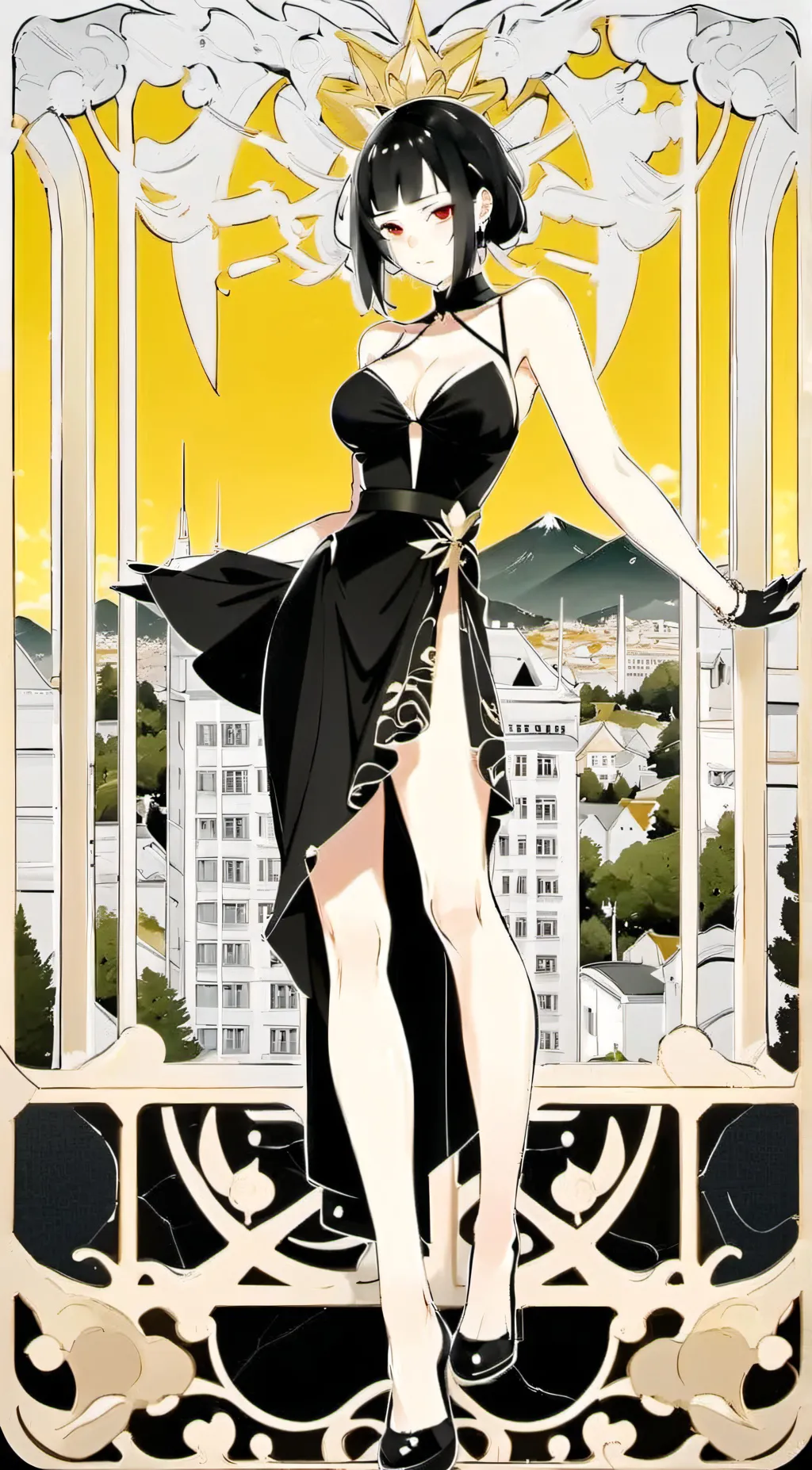 ai character: ᜊᥫ᭡ᴍᴏɴᴀᥫ᭡ᜊ background