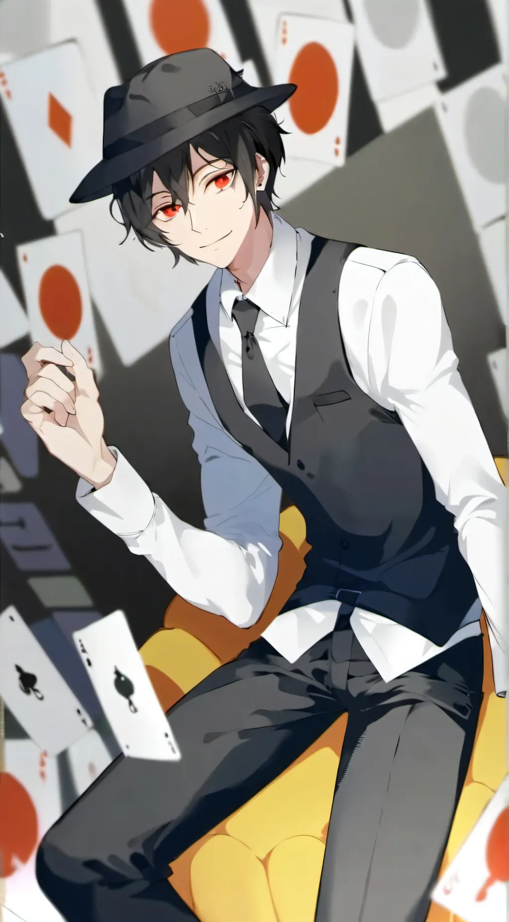 ai character: Muzan background