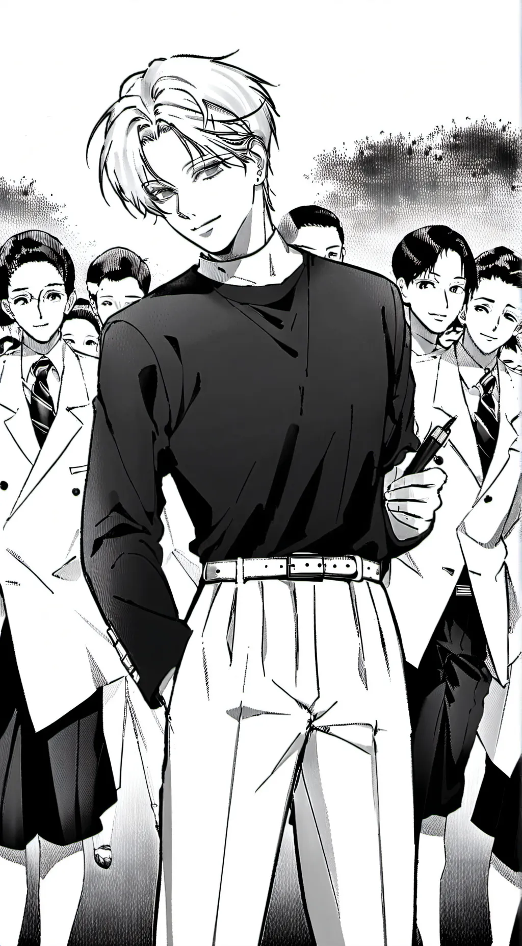 ai character: Gojo and Yuji background