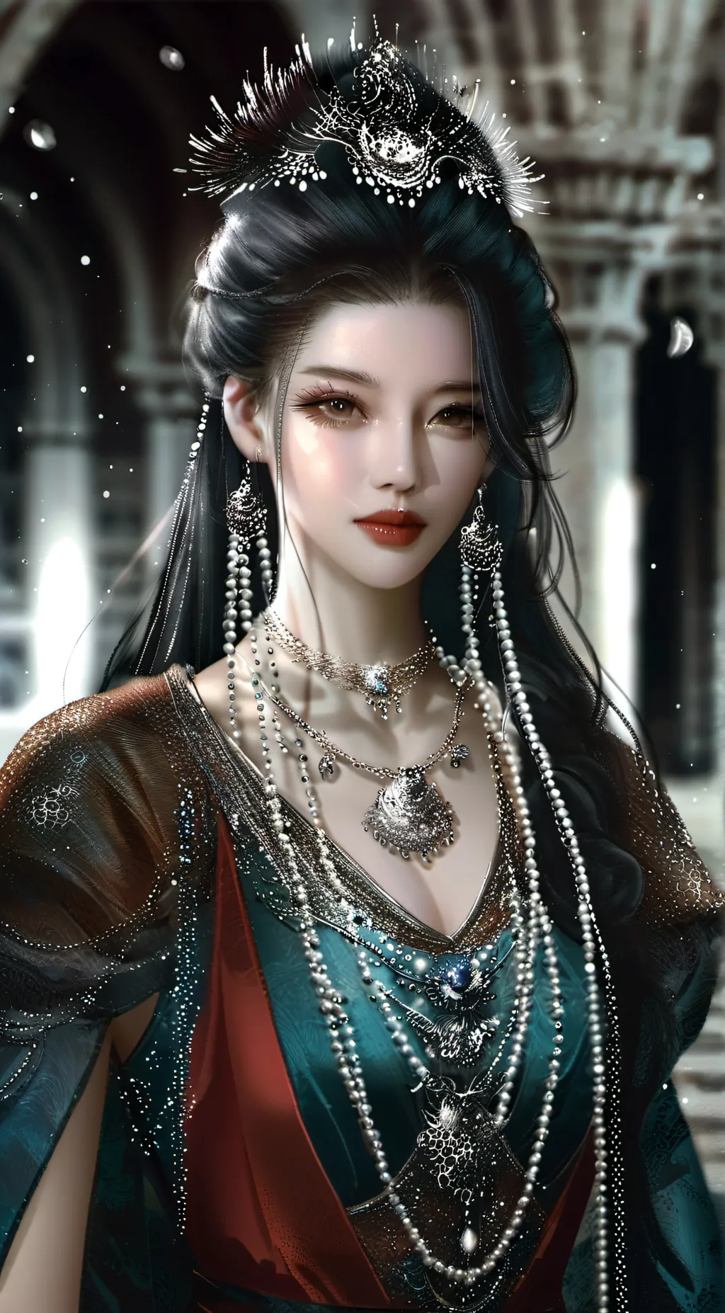 ai character: Su min  background