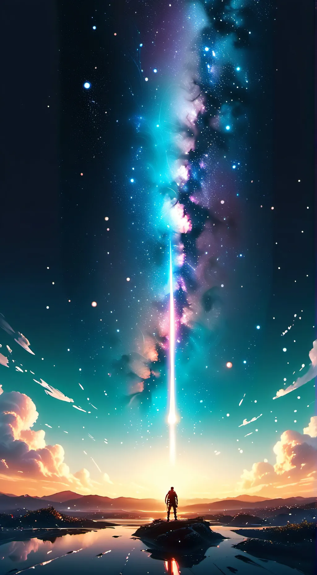 ai character: show a link background