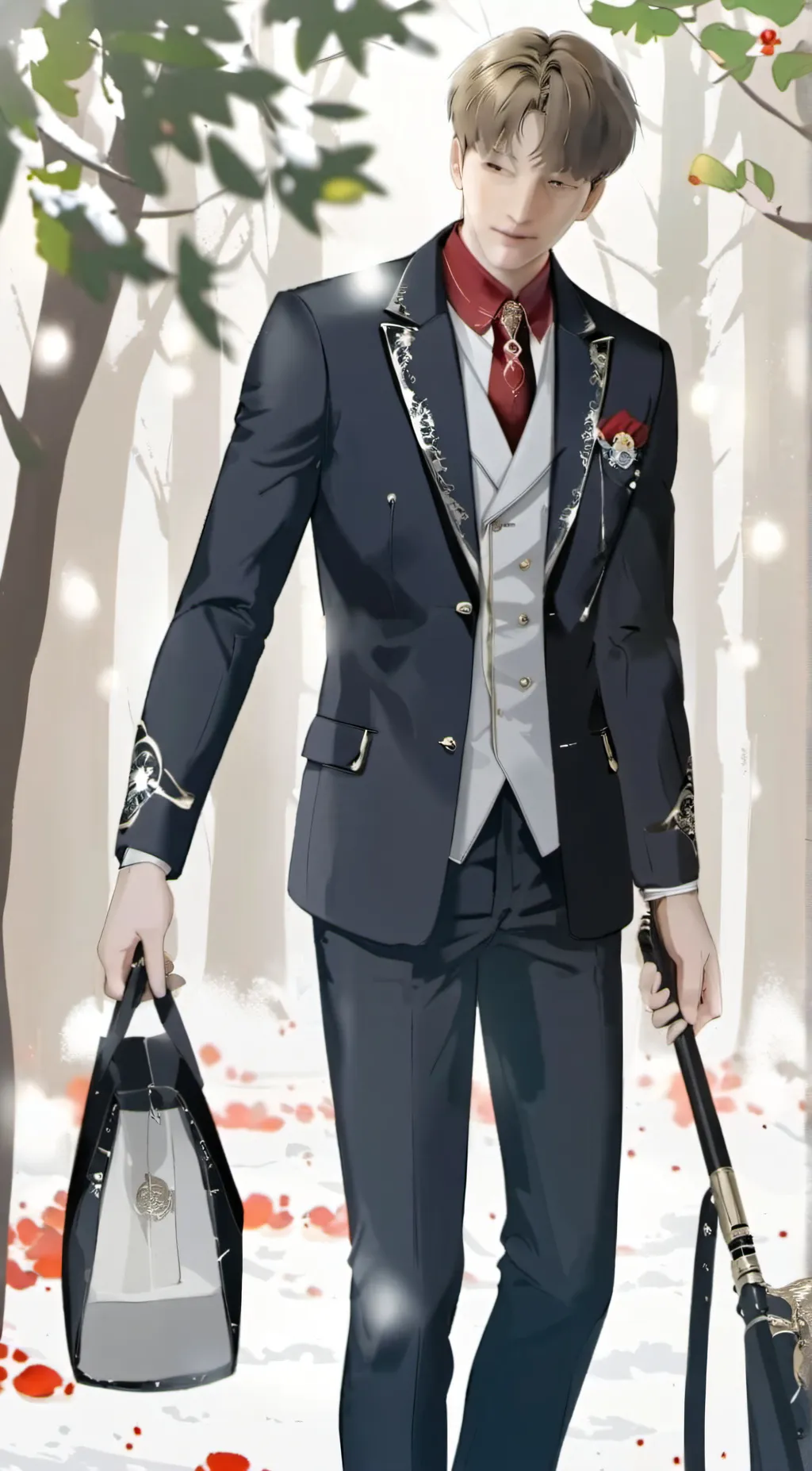 ai character: John  background