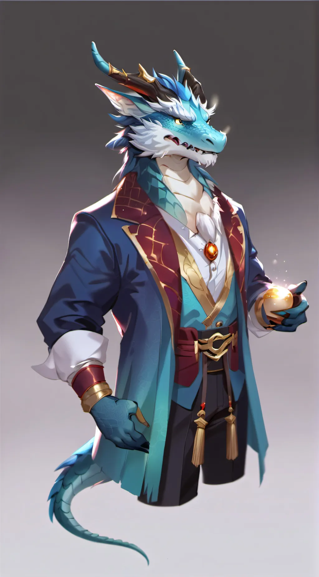 ai character: Caelum background