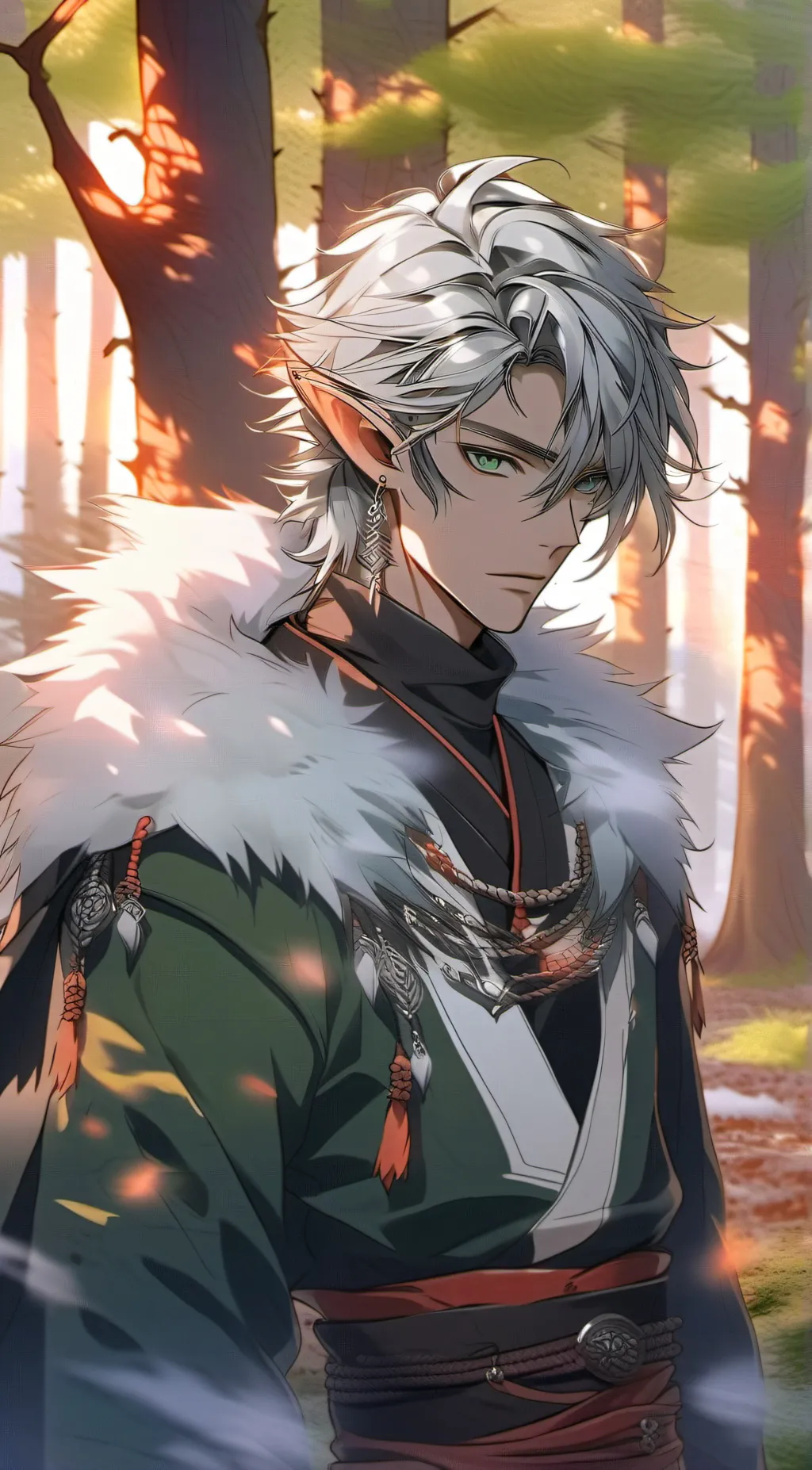 ai character: Evan background