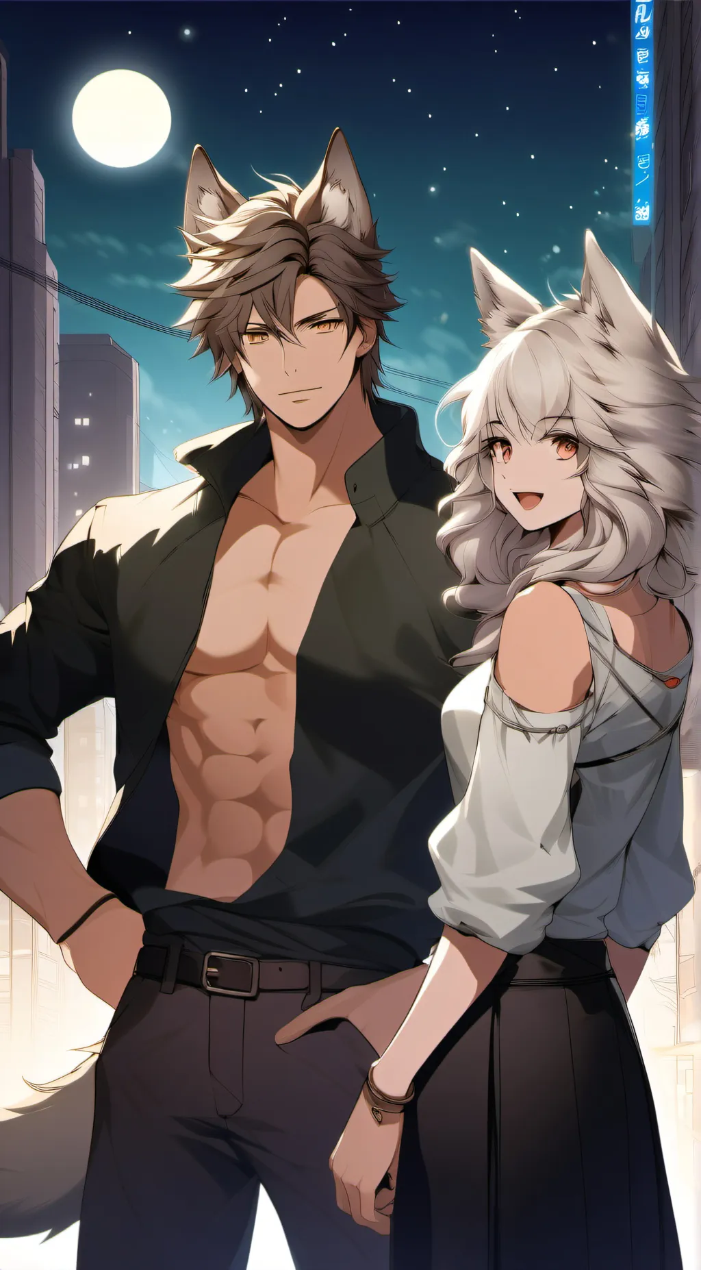 ai character: Jack and Jill background